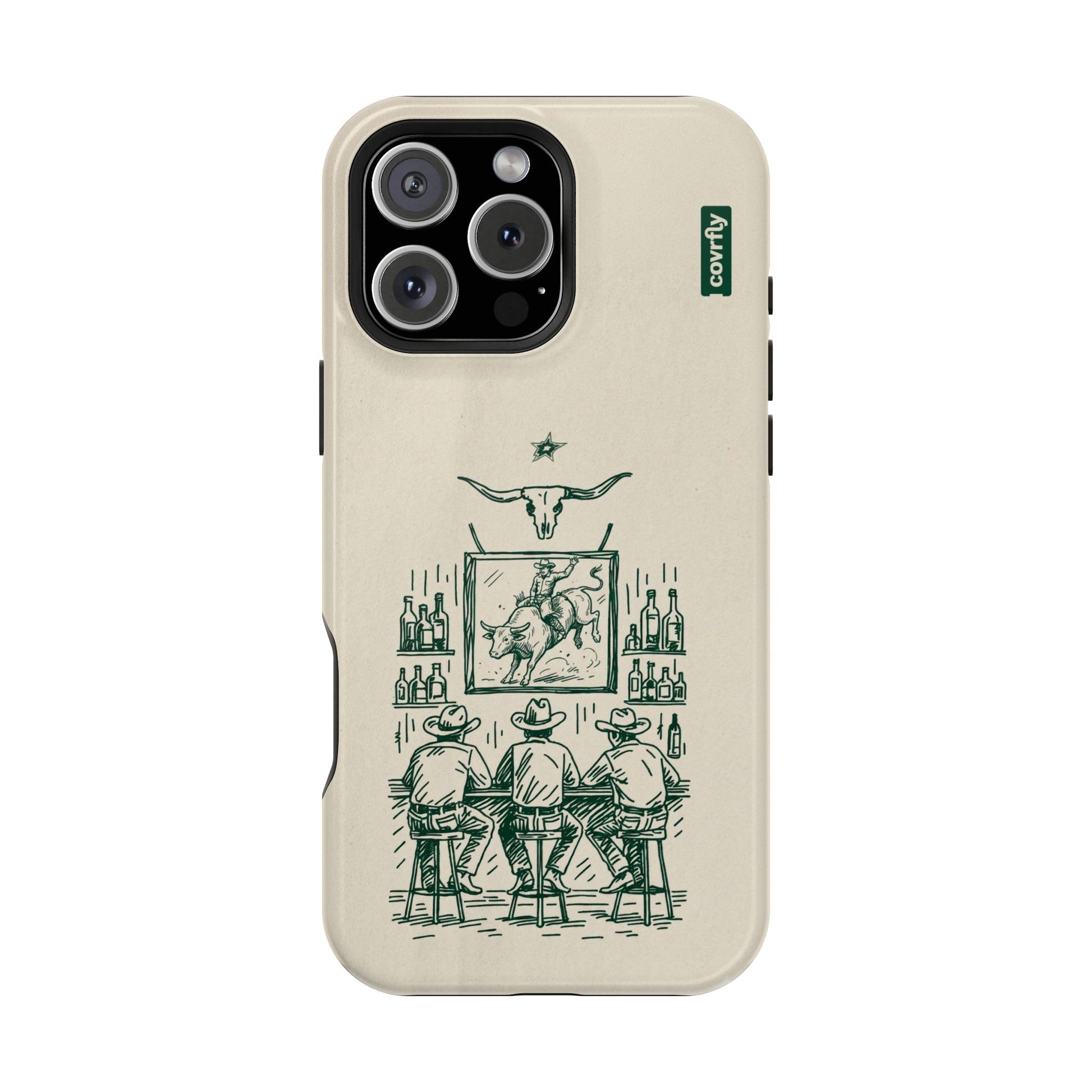 Funda Tres Sillas para iPhone 16 Pro Max - View 1 - Diseño Premium covrfly