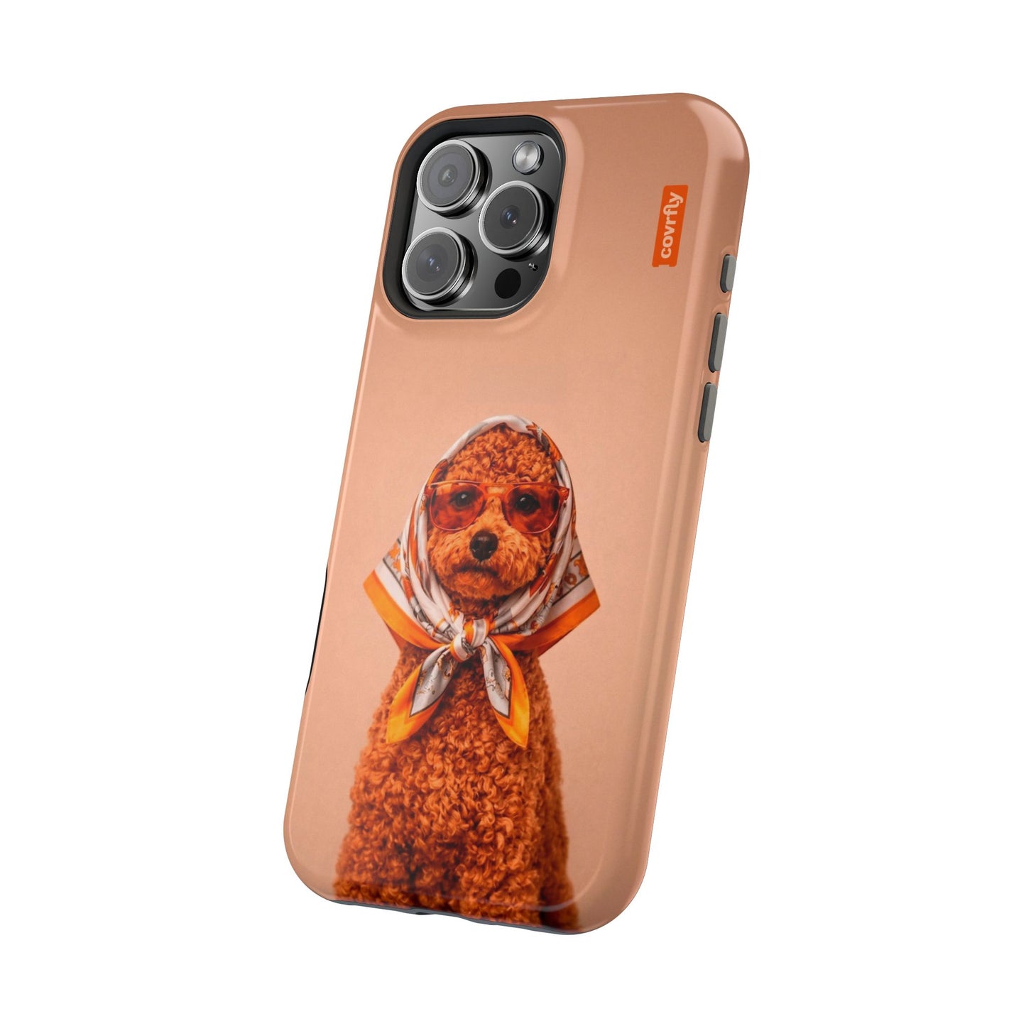 Funda Couture Pup para iPhone 16 Pro Max - View 2 - Diseño Premium covrfly