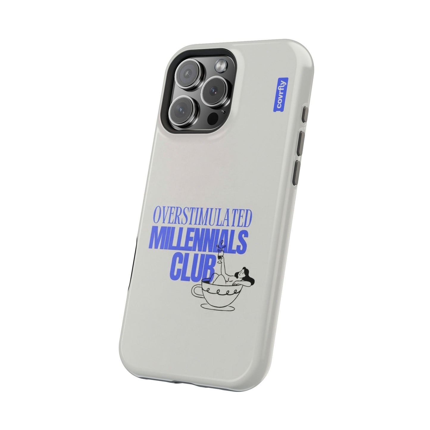 Funda Overstimulated Club para iPhone 16 Pro Max - View 2 - Diseño Premium covrfly