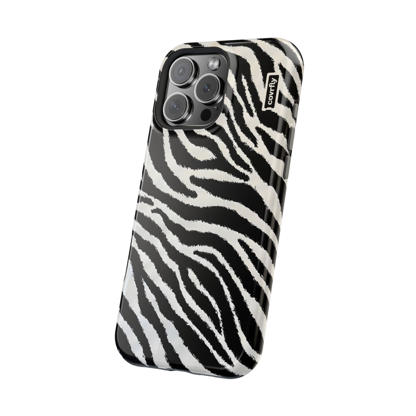 Funda Zebra Mode para iPhone 16 Pro Max - View 2 - Diseño Premium covrfly