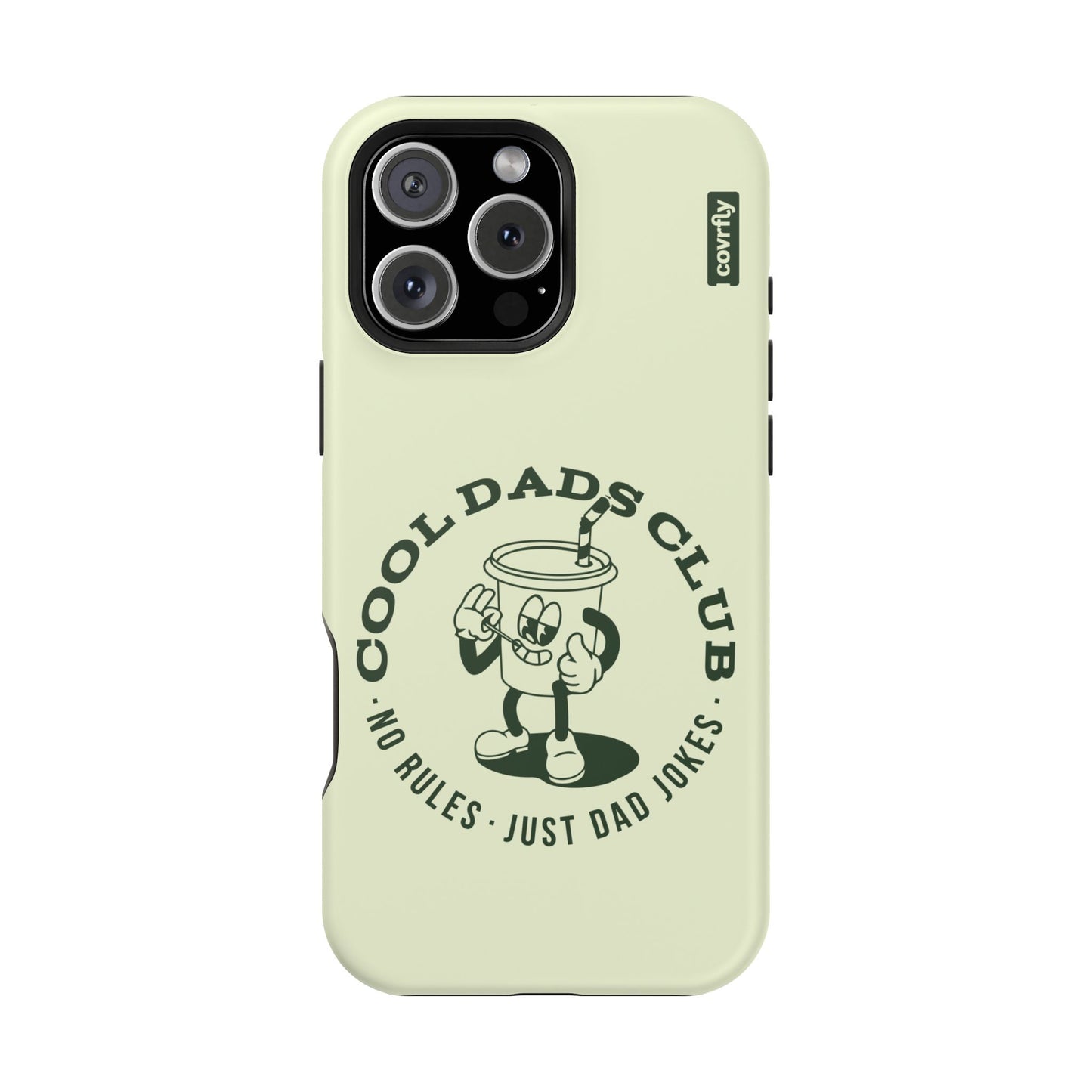 Funda Dad Jokes para iPhone 16 Pro Max Matte Premium - View 1 - Diseño Premium covrfly