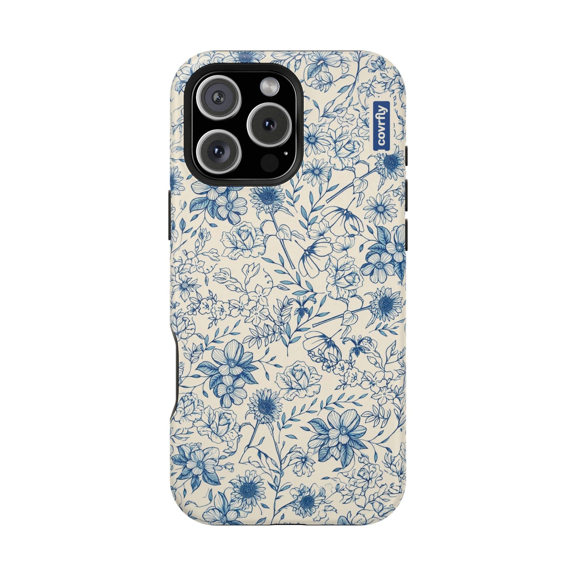 Funda Línea Botánica para iPhone 16 Pro Max Matte Premium - View 1 - Diseño Premium covrfly