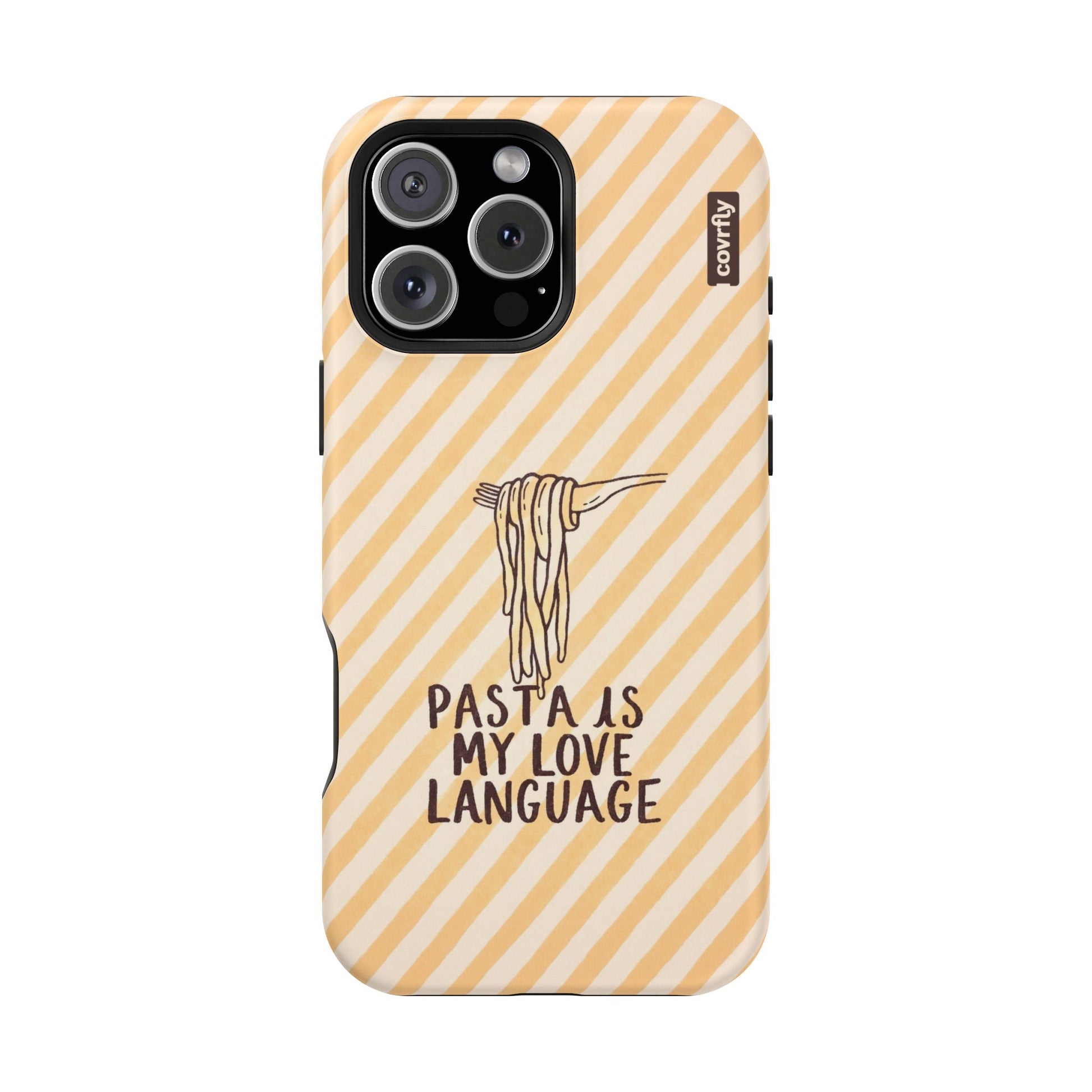 Funda Love Language para iPhone 16 Pro Max Matte Premium - View 1 - Diseño Premium covrfly