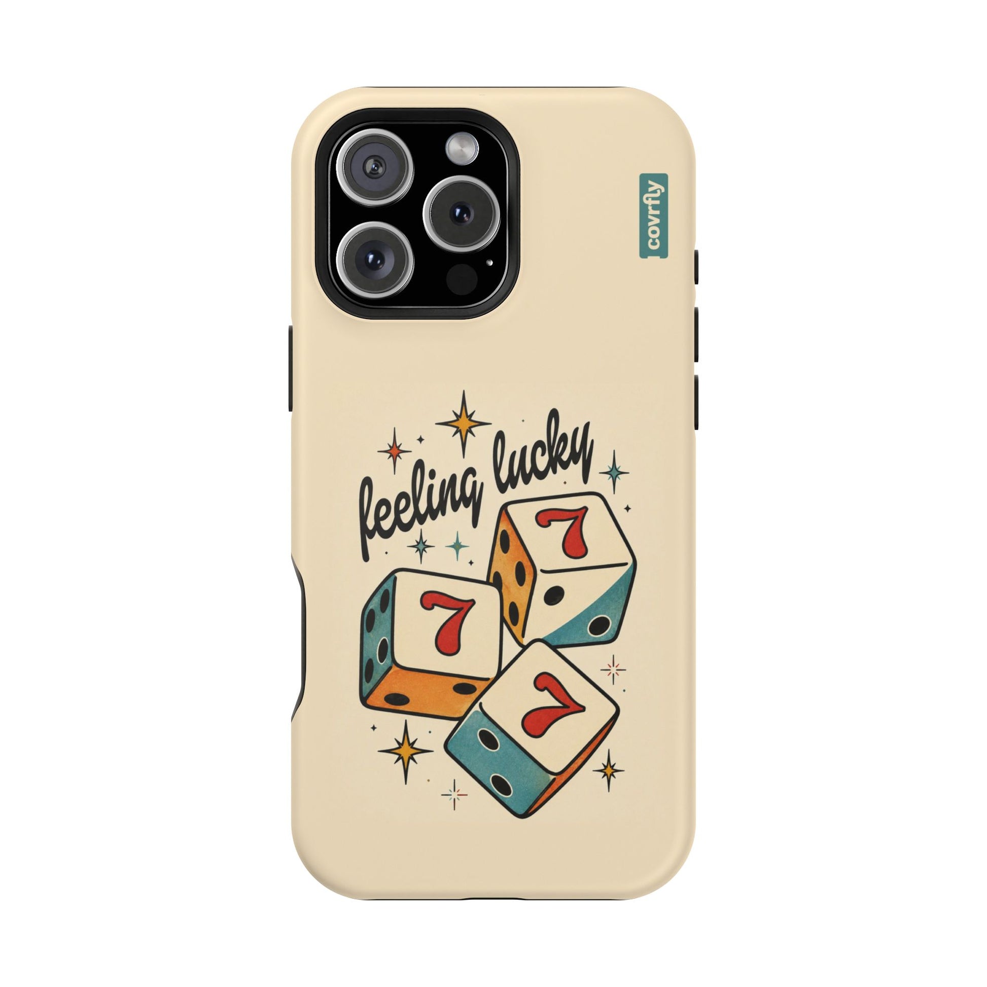 Funda Lucky 7 para iPhone 16 Pro Max Matte Premium - View 1 - Diseño Premium covrfly