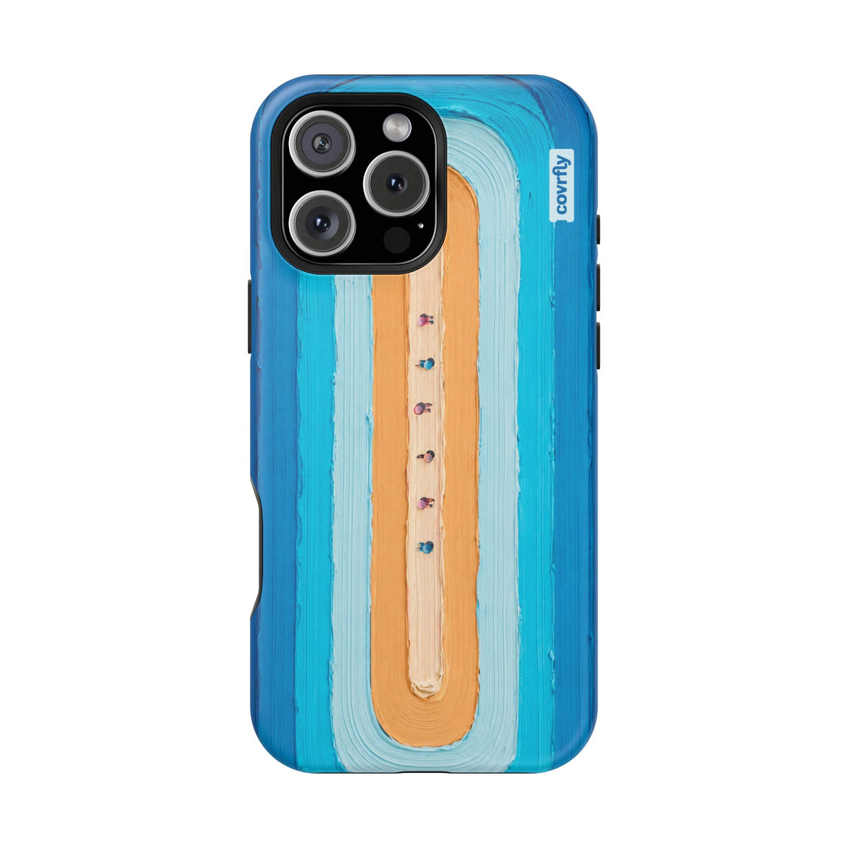 Funda Mar Miniatura para iPhone 16 Pro Max Matte Premium - View 1 - Diseño Premium covrfly