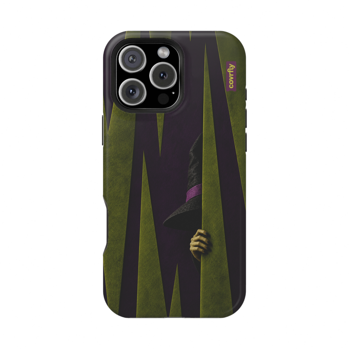 Funda Modo Bruja para iPhone 16 Pro Max Matte Premium - View 1 - Diseño Premium covrfly