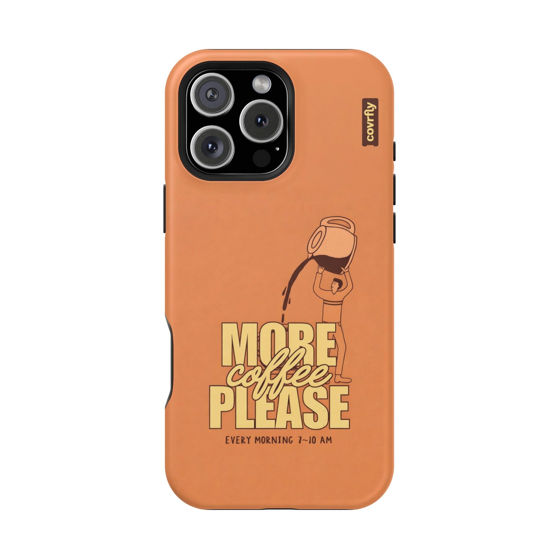Funda More Please para iPhone 16 Pro Max Matte Premium - View 1 - Diseño Premium covrfly