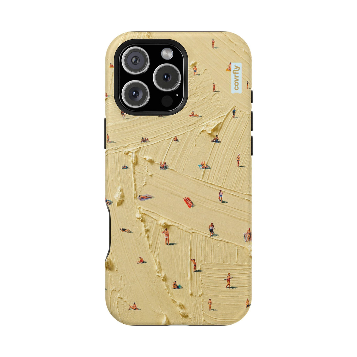 Funda Playa Miniatura para iPhone 16 Pro Max Matte Premium - View 1 - Diseño Premium covrfly