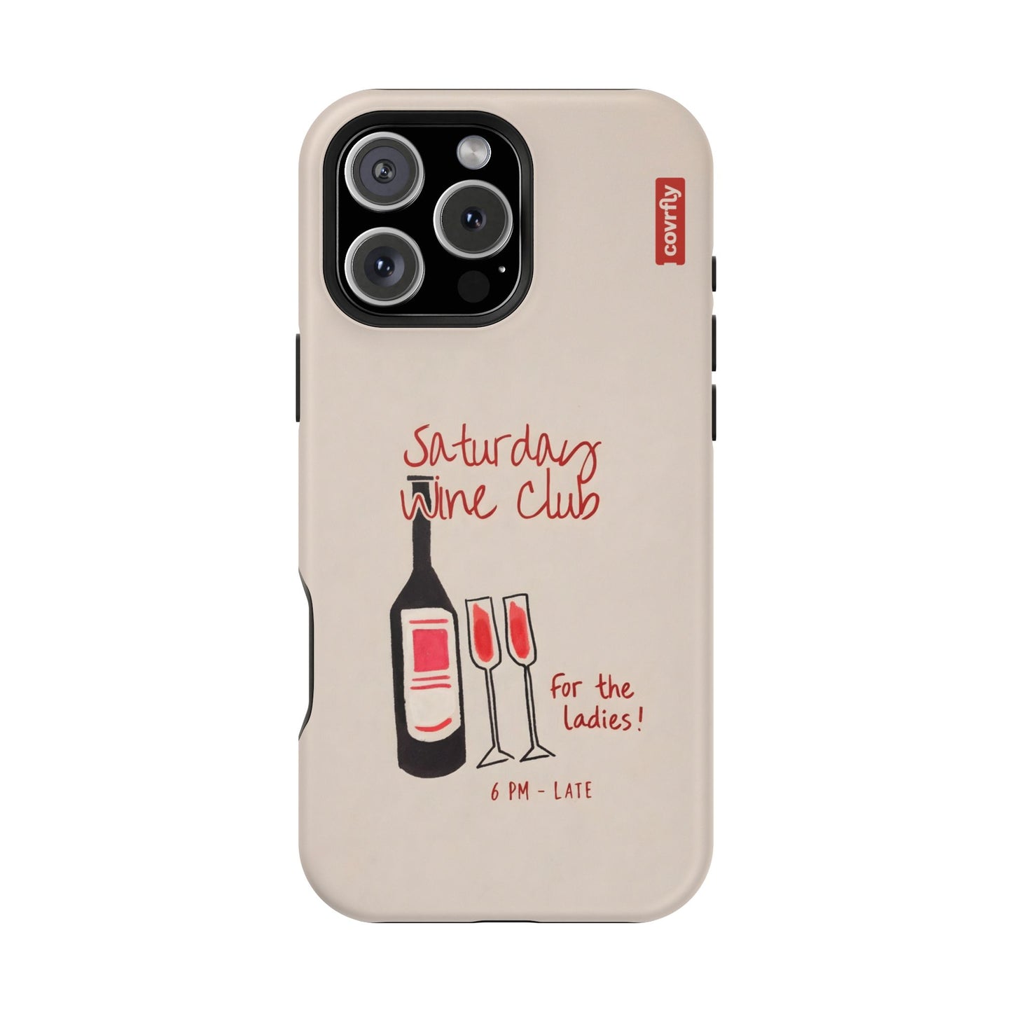 Funda Saturday Club para iPhone 16 Pro Max Matte Premium - Diseño Premium covrfly
