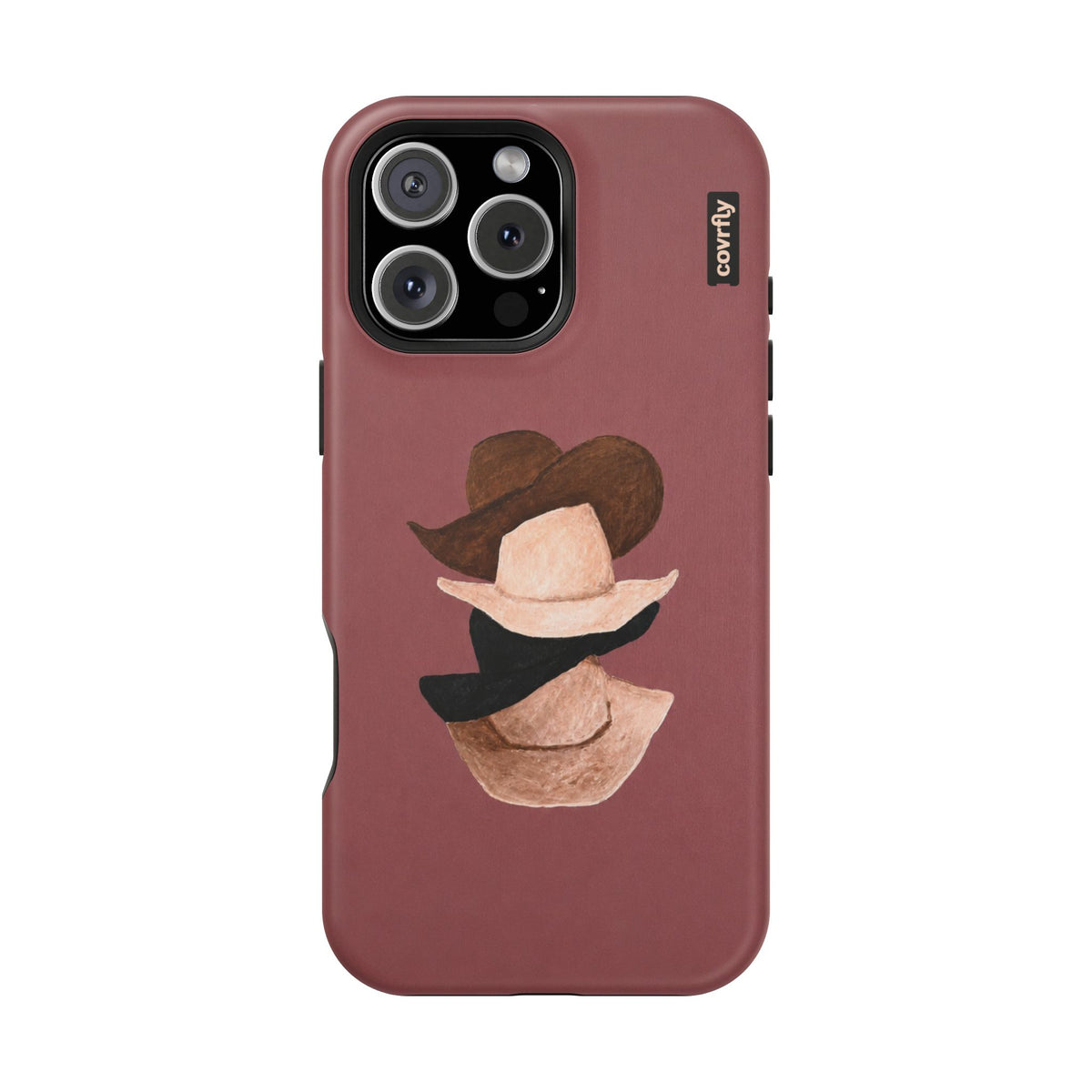 Funda Stack Western para iPhone 16 Pro Max Matte Premium - View 1 - Diseño Premium covrfly