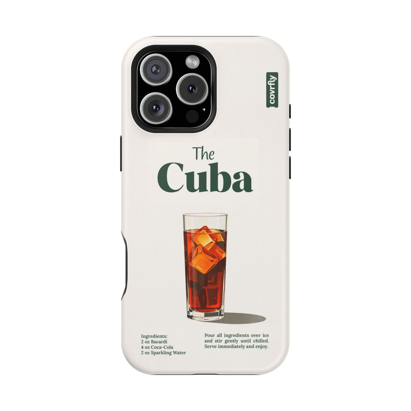 Funda The Cuba Matte Premium para "iPhone 16 Pro Max" - covrfly