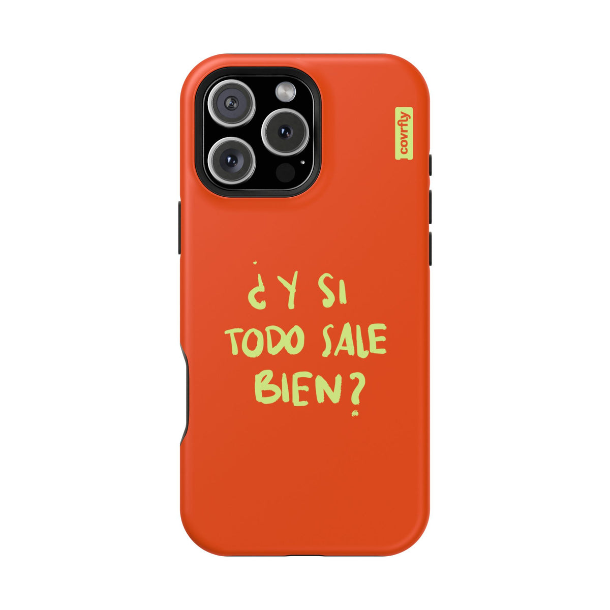 Funda Todo Bien para iPhone 16 Pro Max Matte Premium - View 1 - Diseño Premium covrfly