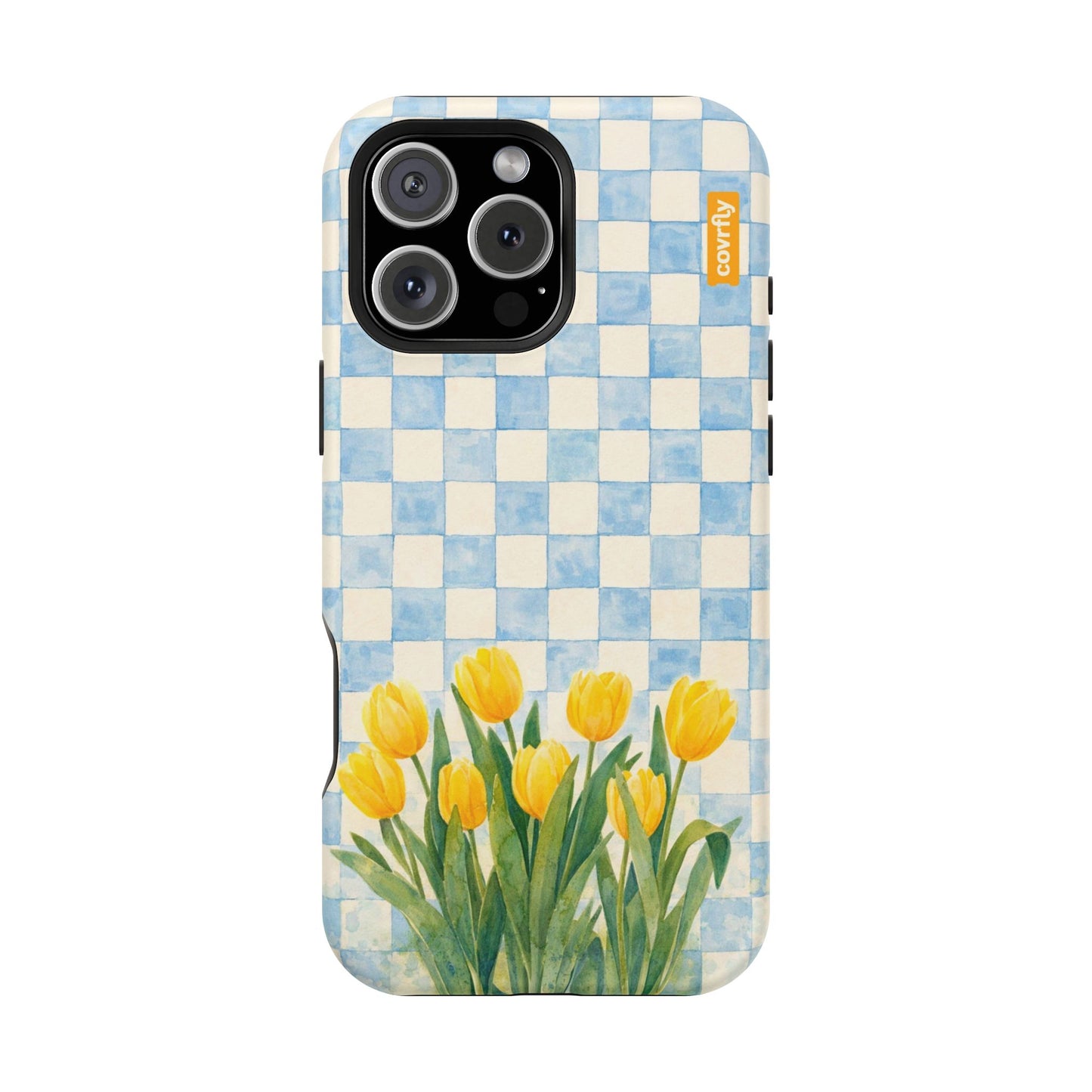 Funda Tulip Shock para iPhone 16 Pro Max Matte Premium - View 1 - Diseño Premium covrfly