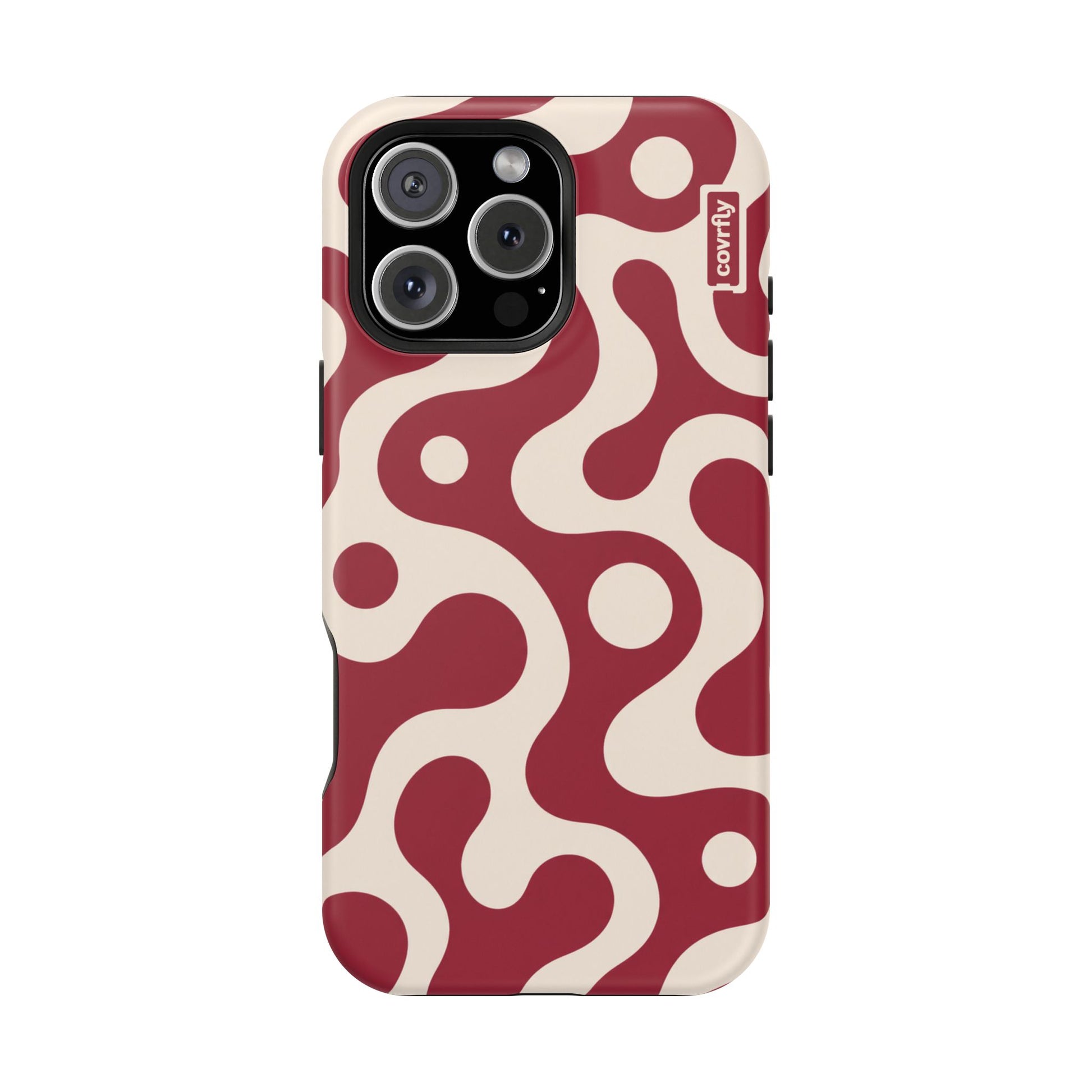 Funda Velvet Swirl para iPhone 16 Pro Max Matte Premium - View 1 - Diseño Premium covrfly