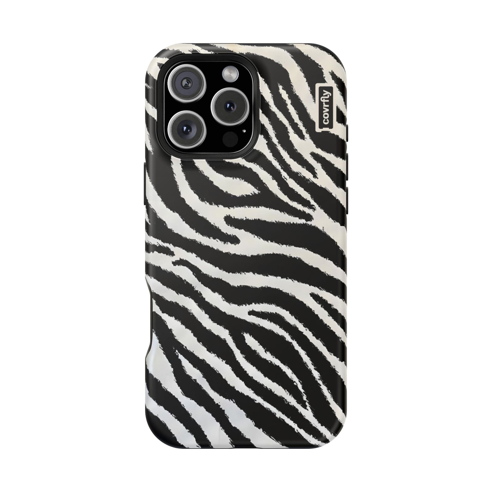 Funda Zebra Mode para iPhone 16 Pro Max Matte Premium - View 1 - Diseño Premium covrfly