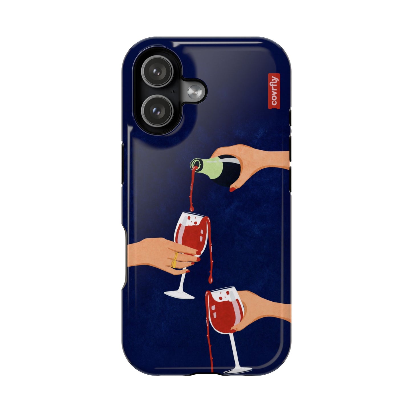 Funda Cheers Caos para iPhone 17 - View 1 - Diseño Premium covrfly