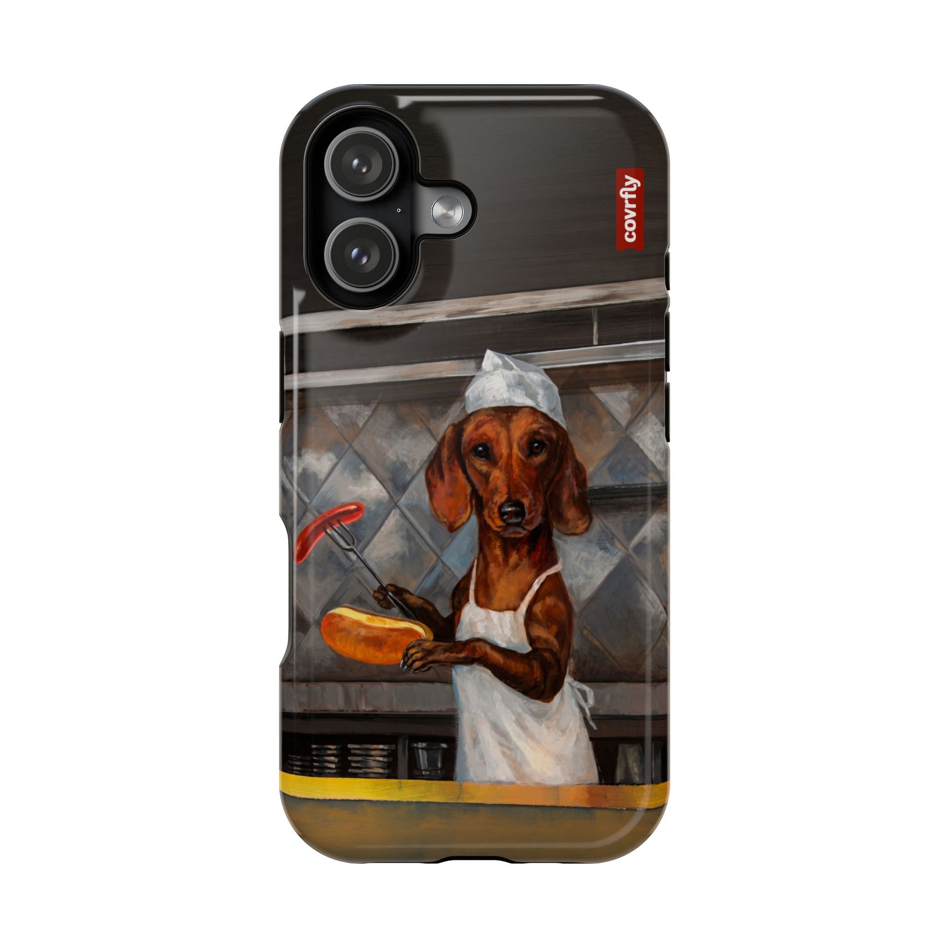 Funda Chef Salchicha para iPhone 17 - View 1 - Diseño Premium covrfly
