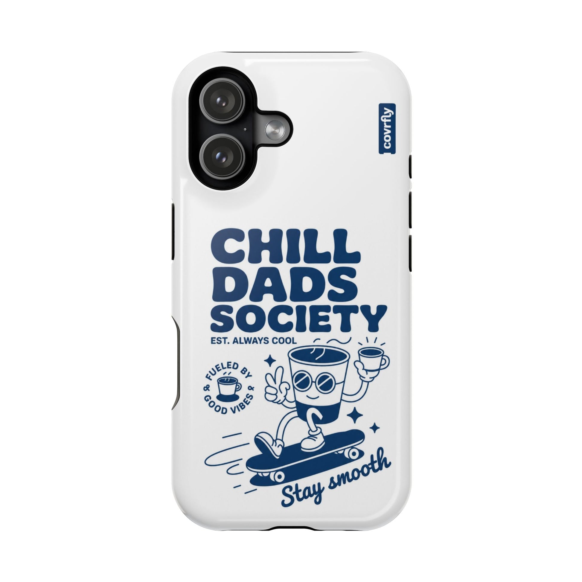 Funda Chill Dads para iPhone 17 - View 1 - Diseño Premium covrfly