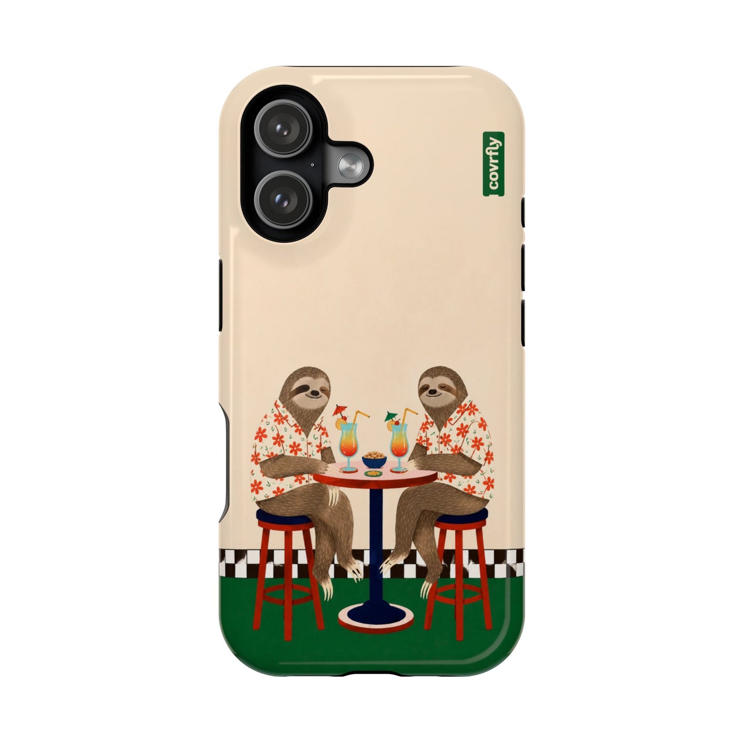 Funda Dos Perezas para iPhone 17 - View 1 - Diseño Premium covrfly