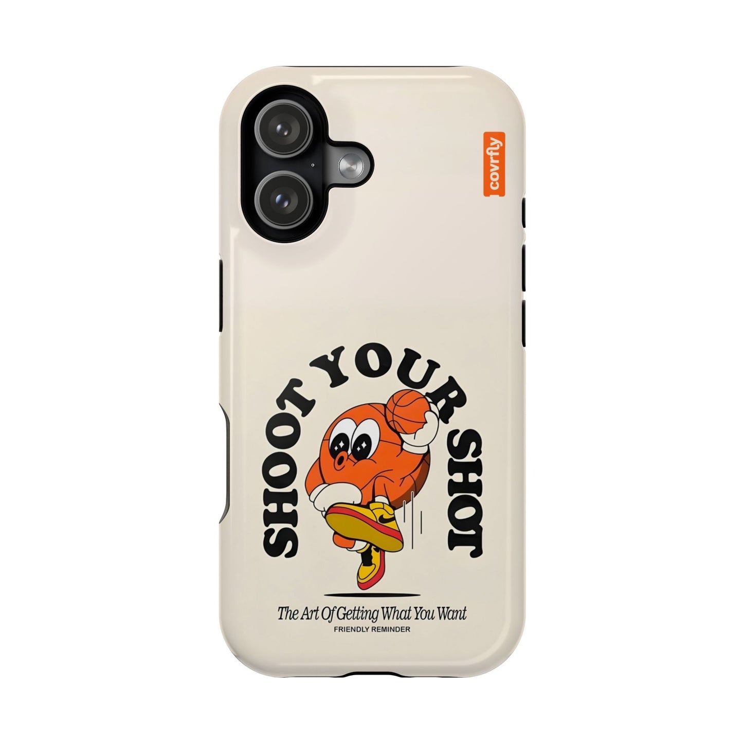 Funda Shoot Your Shot para iPhone 17 - View 1 - Diseño Premium covrfly