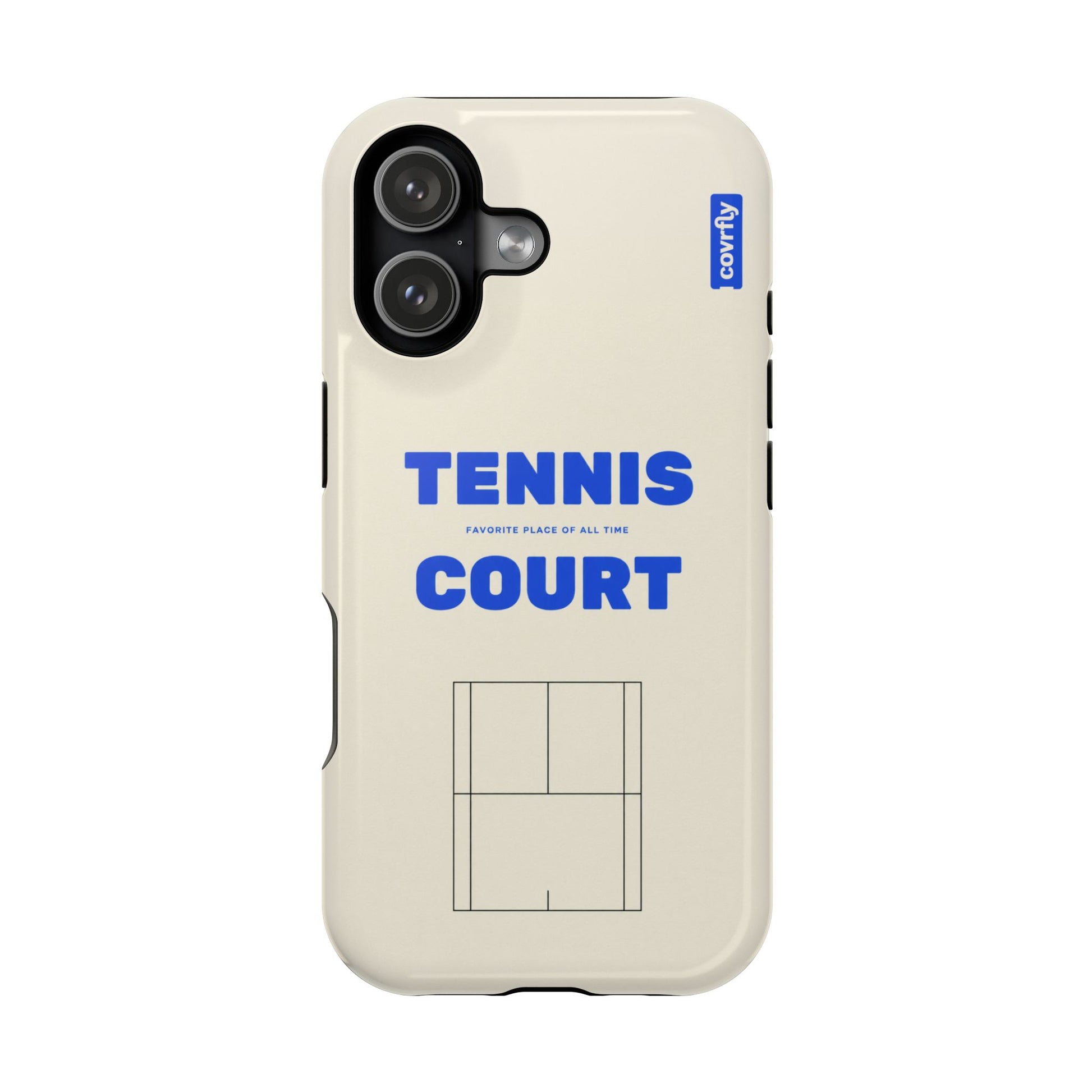 Funda Tennis Court para iPhone 17 - View 1 - Diseño Premium covrfly
