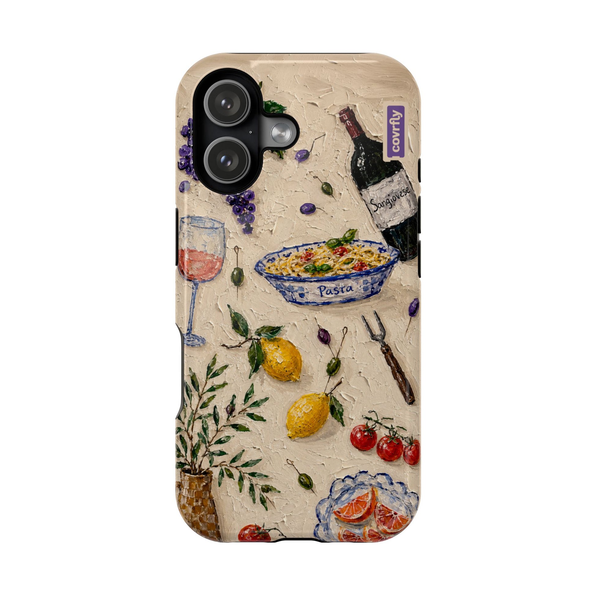 Funda Trattoria para iPhone 17 - View 1 - Diseño Premium covrfly