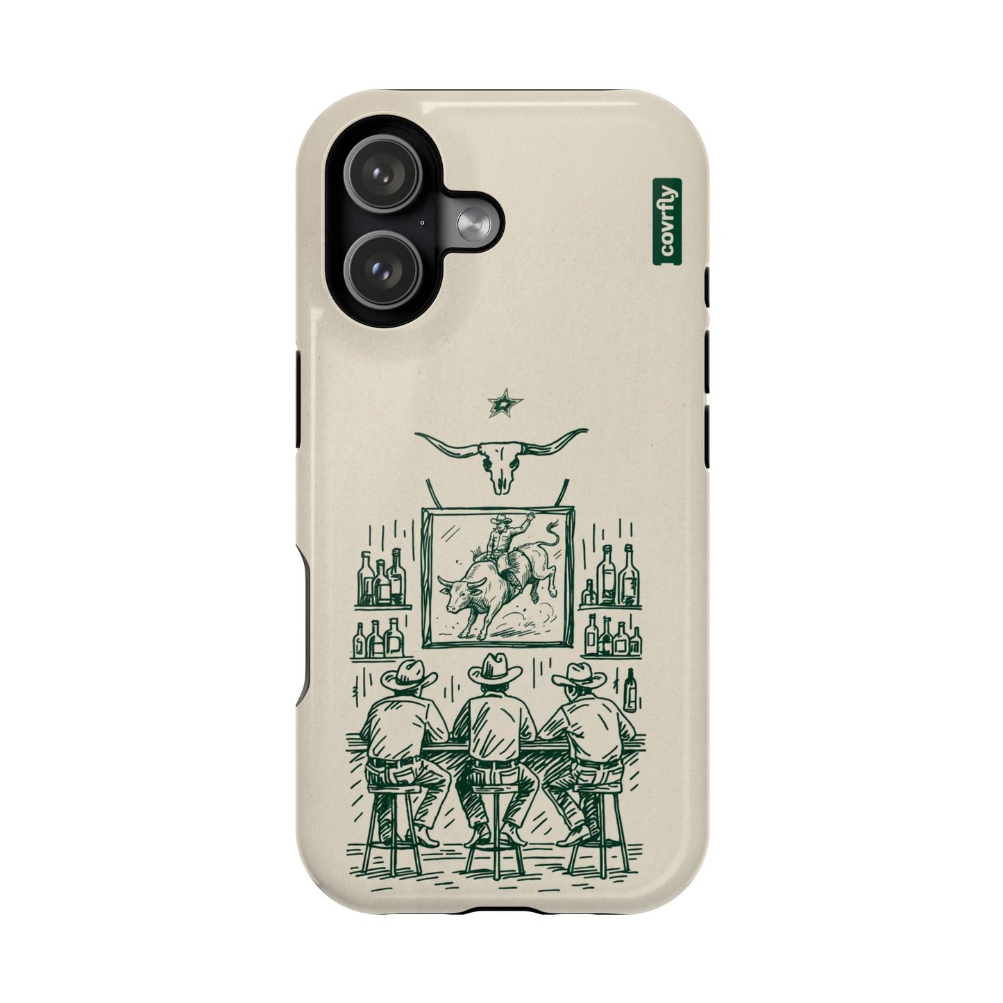 Funda Tres Sillas para iPhone 17 - View 1 - Diseño Premium covrfly