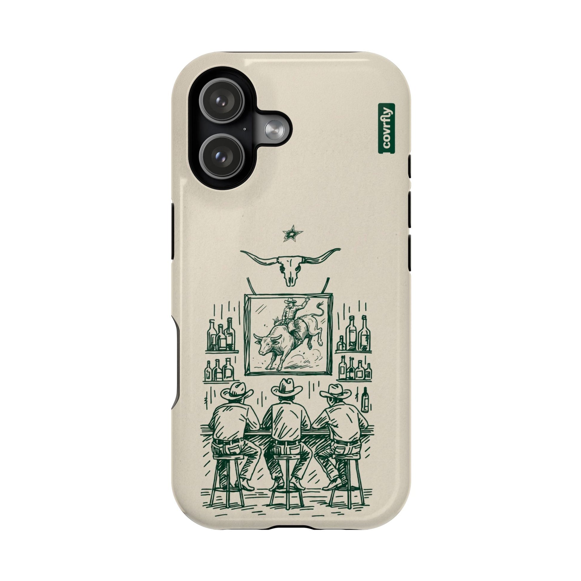 Funda Tres Sillas para iPhone 17 - View 1 - Diseño Premium covrfly