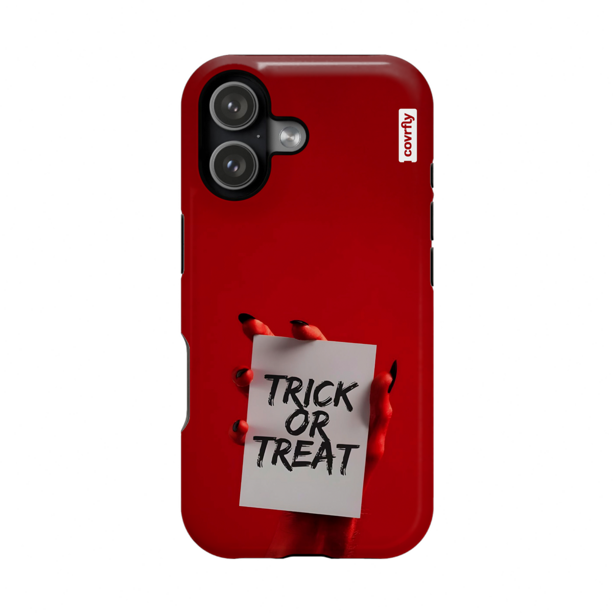 Funda Trick or Treat para iPhone 17 - View 1 - Diseño Premium covrfly
