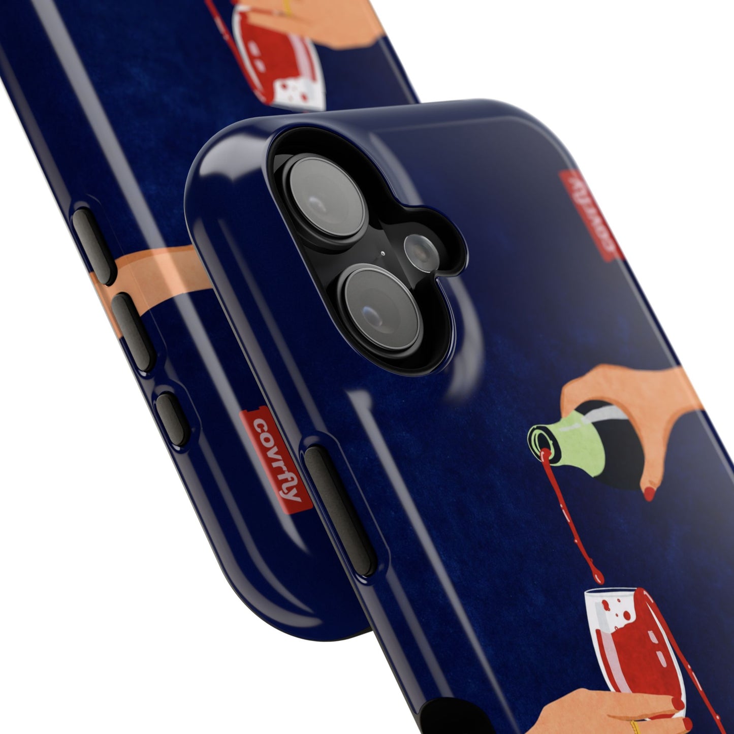 Funda Cheers Caos para iPhone 17 - View 2 - Diseño Premium covrfly