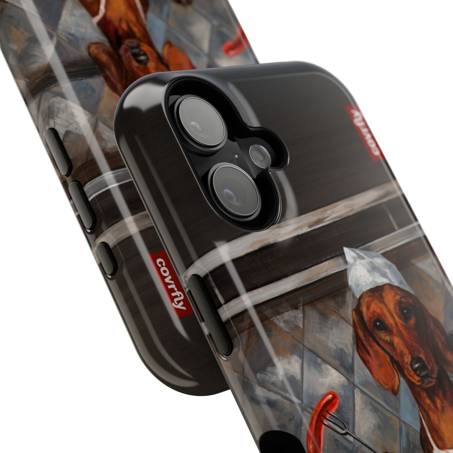 Funda Chef Salchicha para iPhone 17 - View 2 - Diseño Premium covrfly