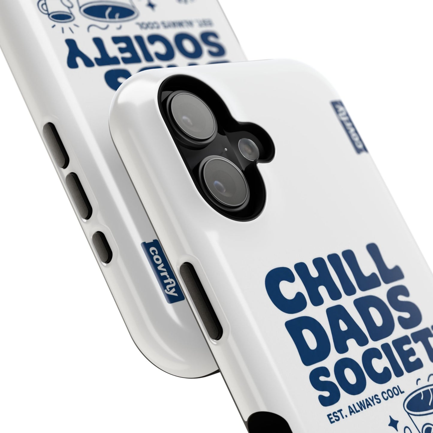 Funda Chill Dads para iPhone 17 - View 2 - Diseño Premium covrfly