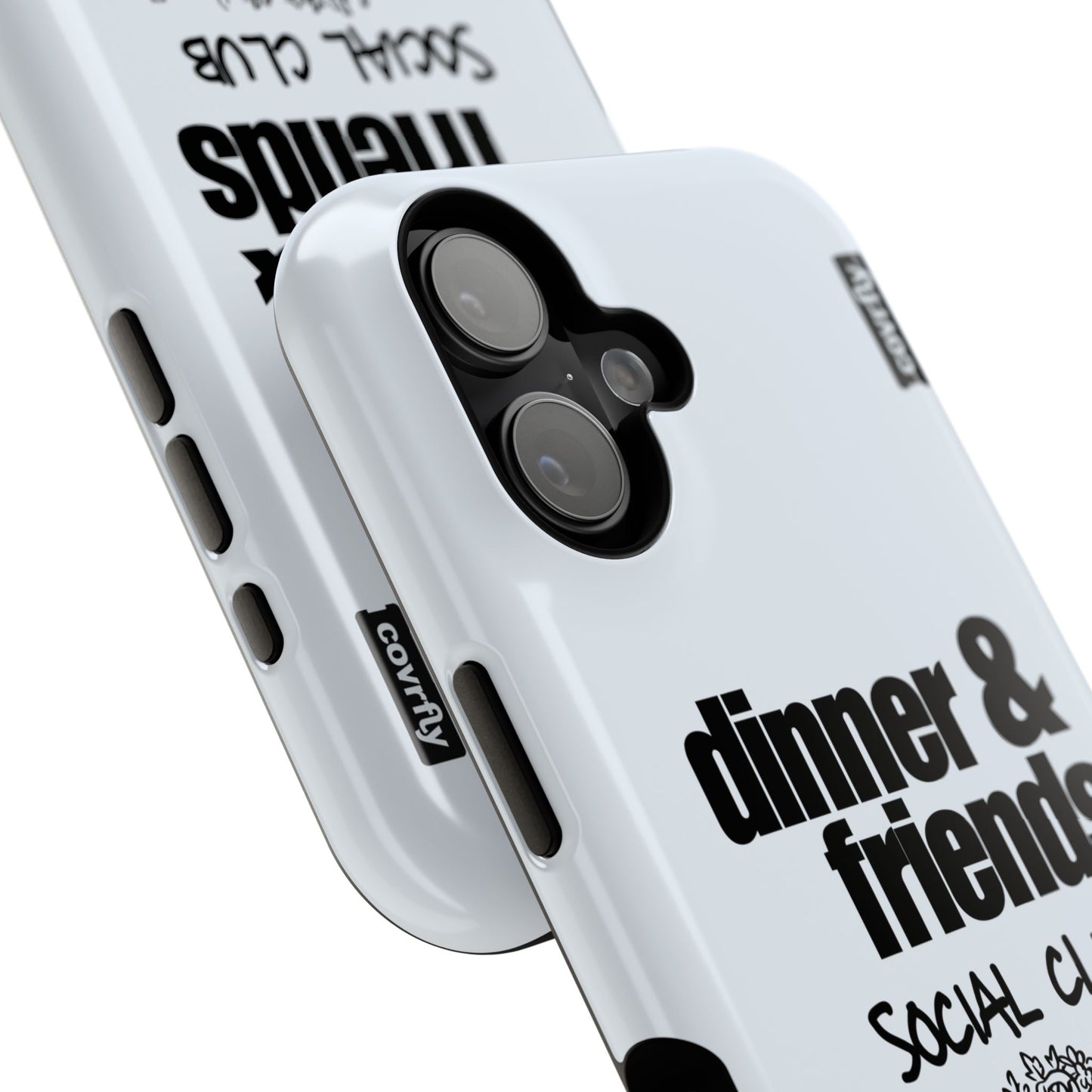 Funda Dinner & Friends para iPhone 17 - View 2 - Diseño Premium covrfly