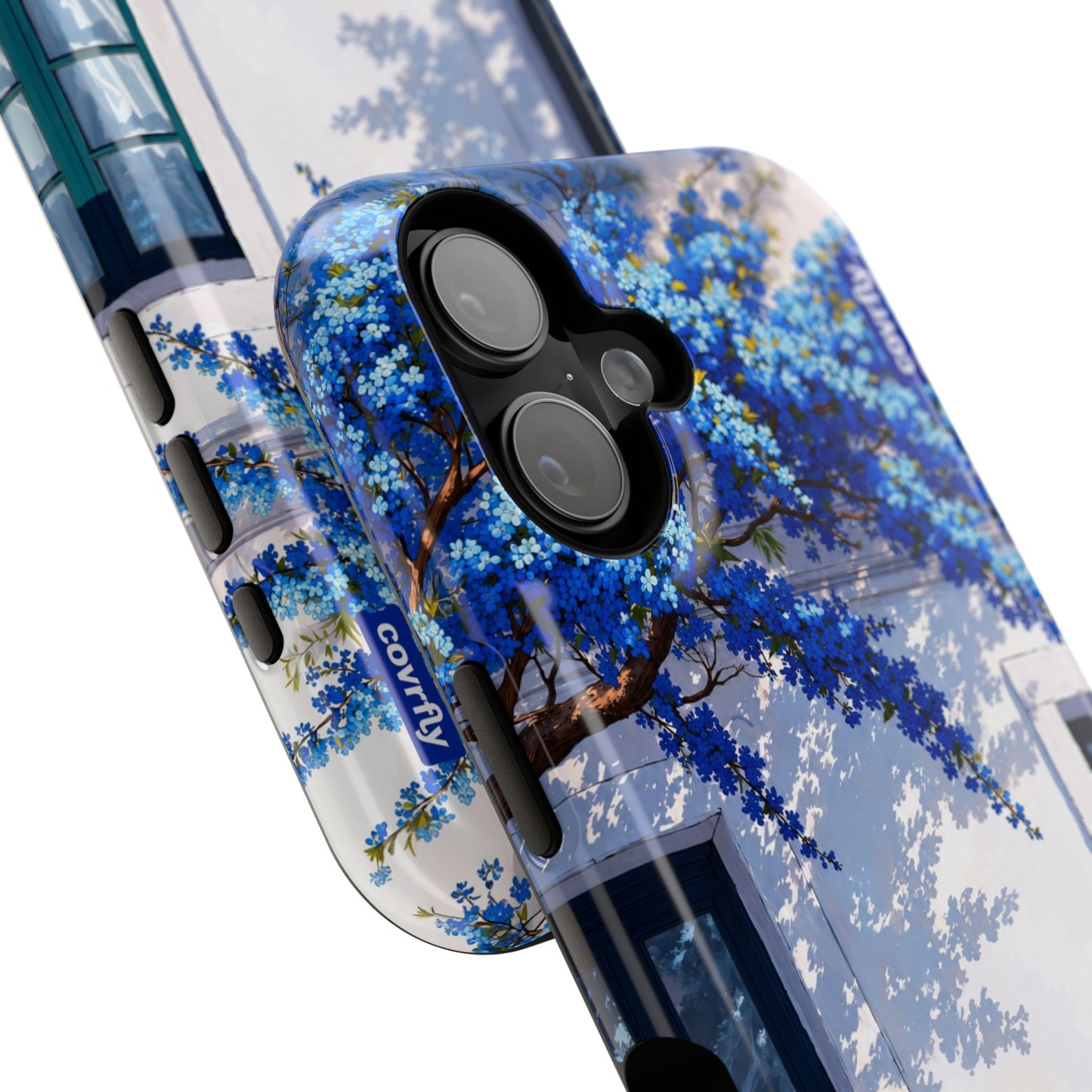 Funda Flores & Ruedas para iPhone 17 - View 2 - Diseño Premium covrfly