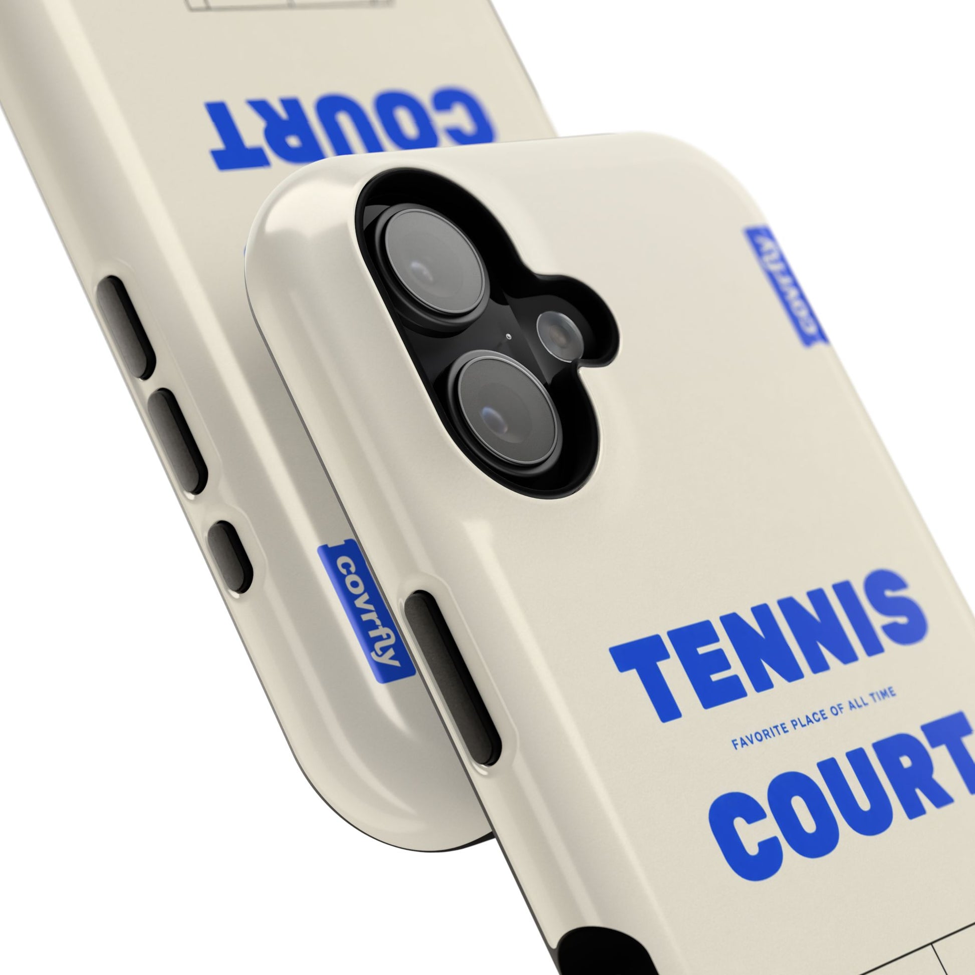 Funda Tennis Court para iPhone 17 - View 2 - Diseño Premium covrfly