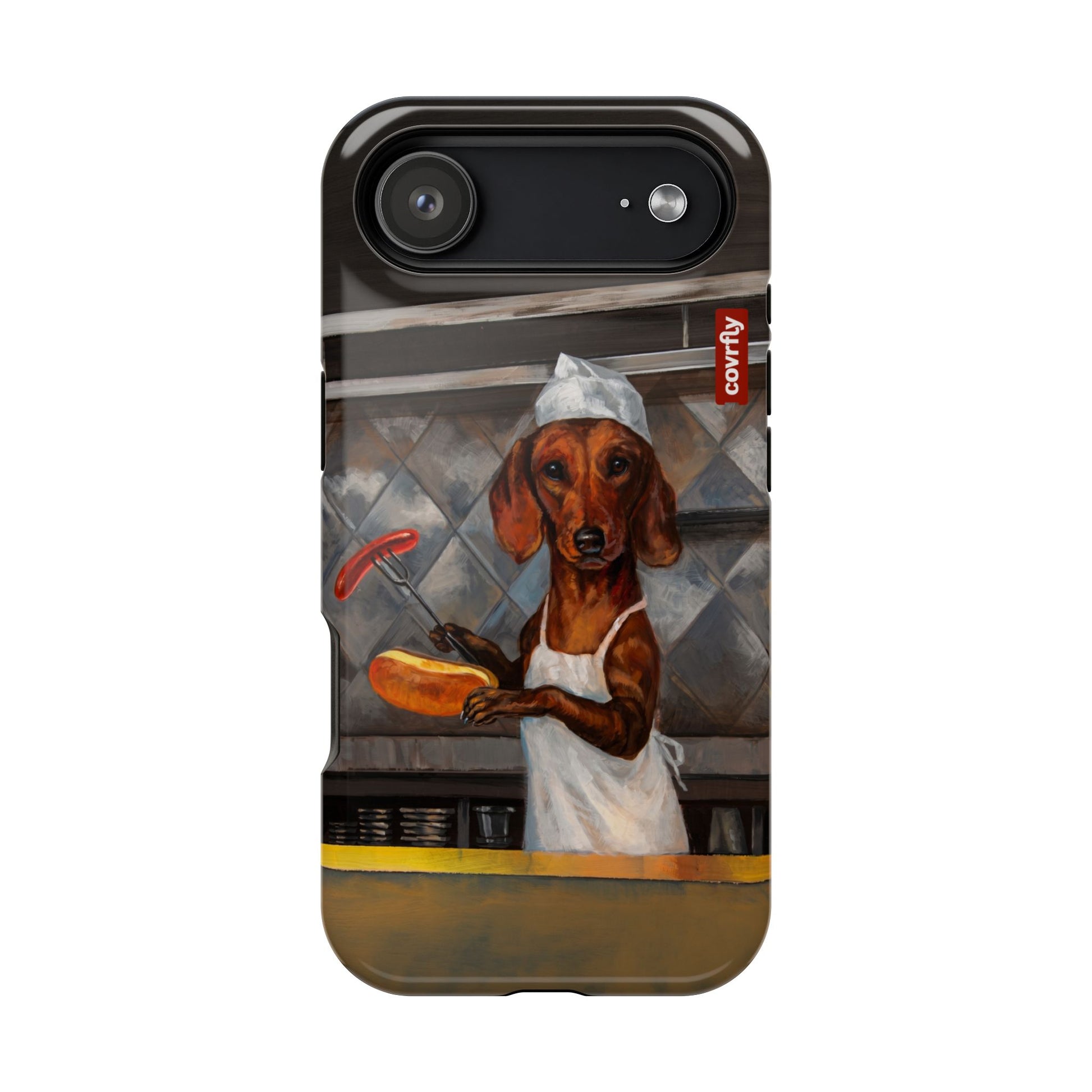 Funda Chef Salchicha para iPhone 17 Air - View 1 - Diseño Premium covrfly