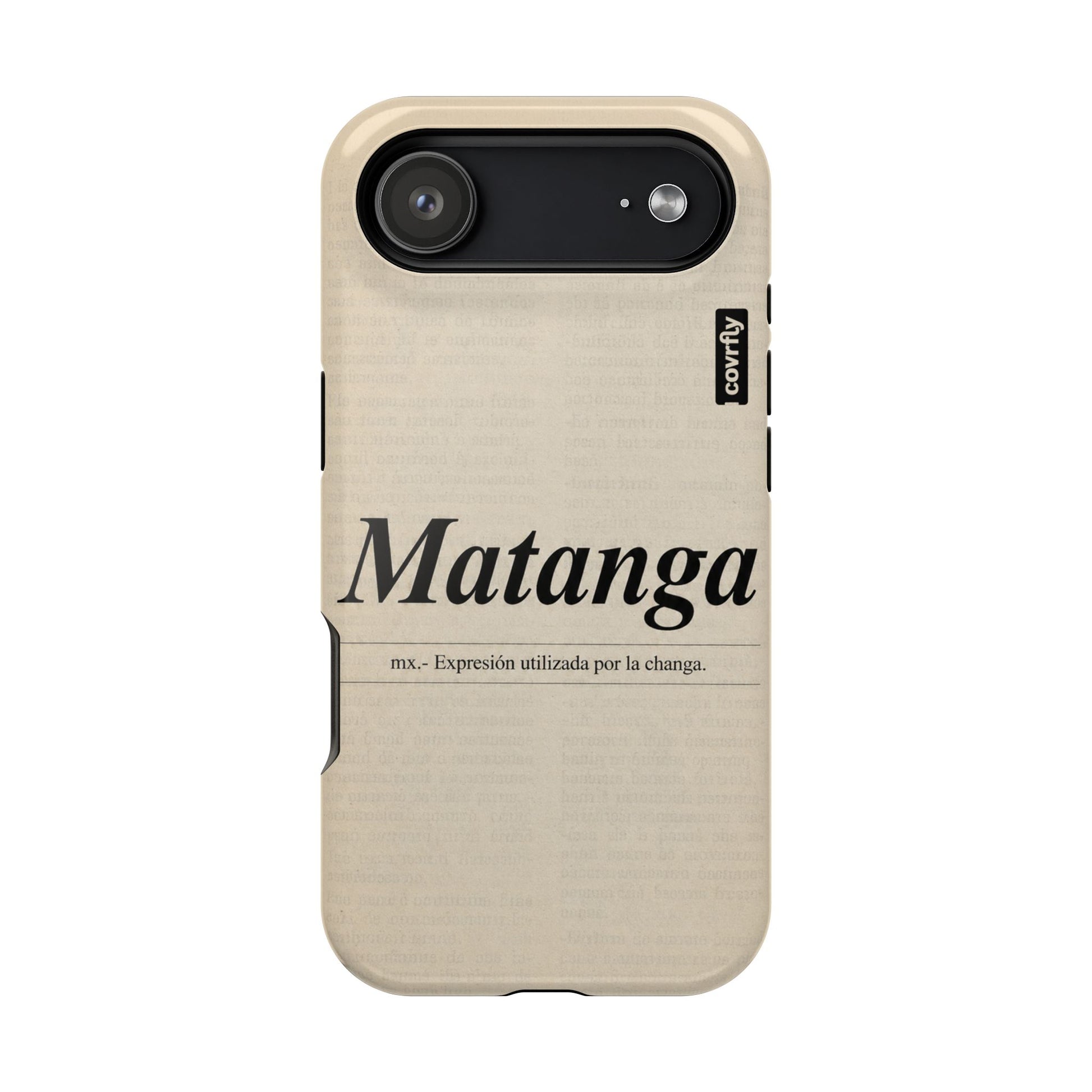 Funda Matanga Dijo para iPhone 17 Air - View 1 - Diseño Premium covrfly