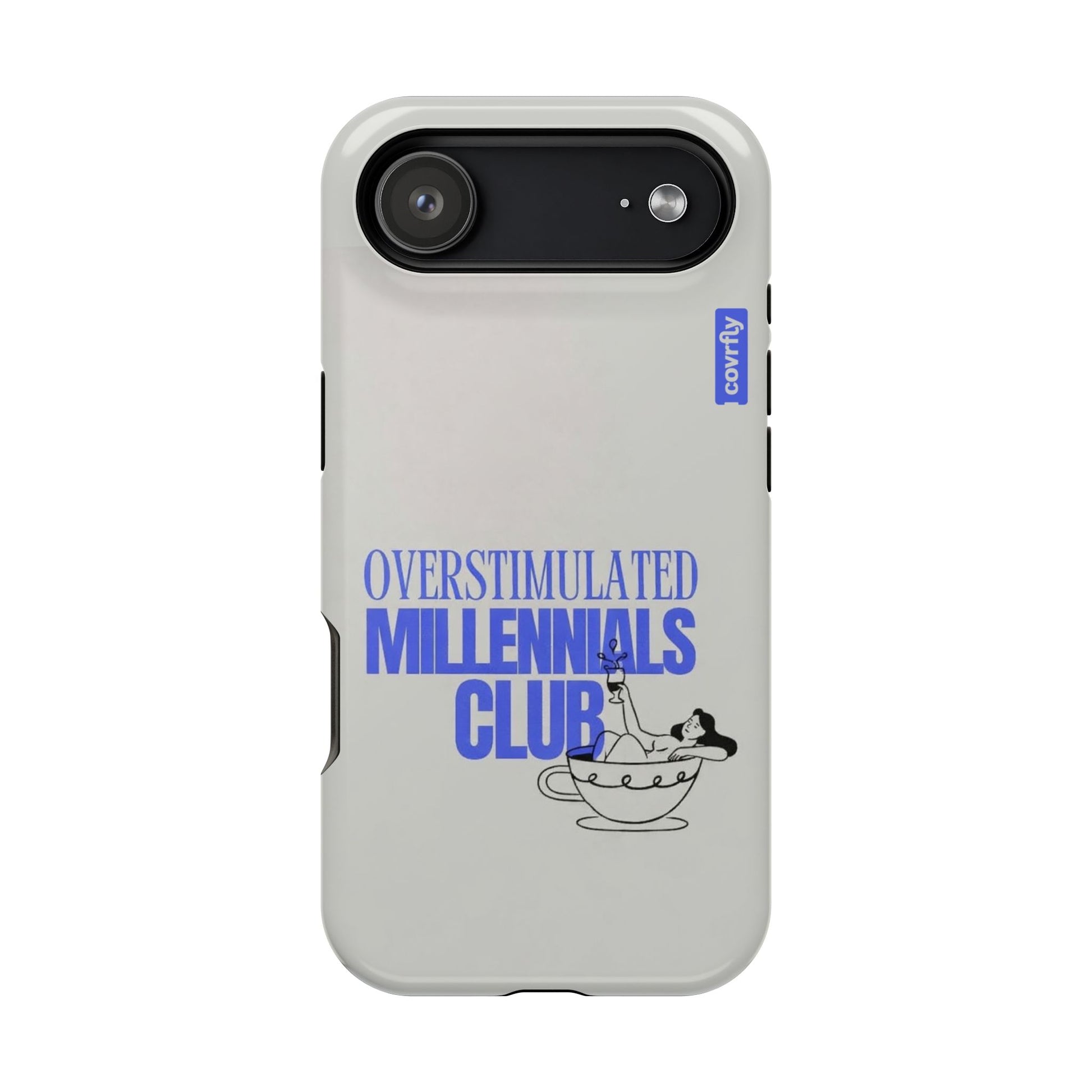 Funda Overstimulated Club para iPhone 17 Air - View 1 - Diseño Premium covrfly