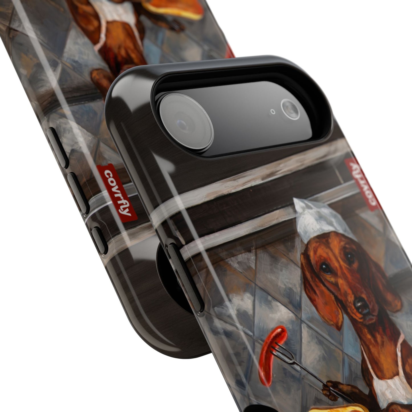 Funda Chef Salchicha para iPhone 17 Air - View 2 - Diseño Premium covrfly