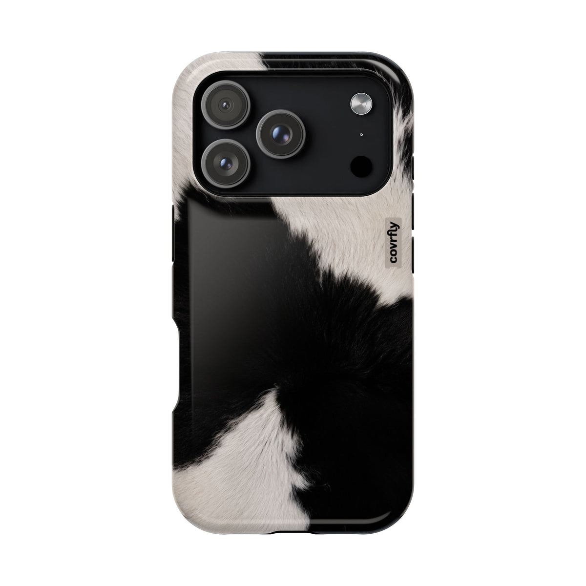 Funda Blanco, negro, punto. para iPhone 17 Pro - View 1 - Diseño Premium covrfly