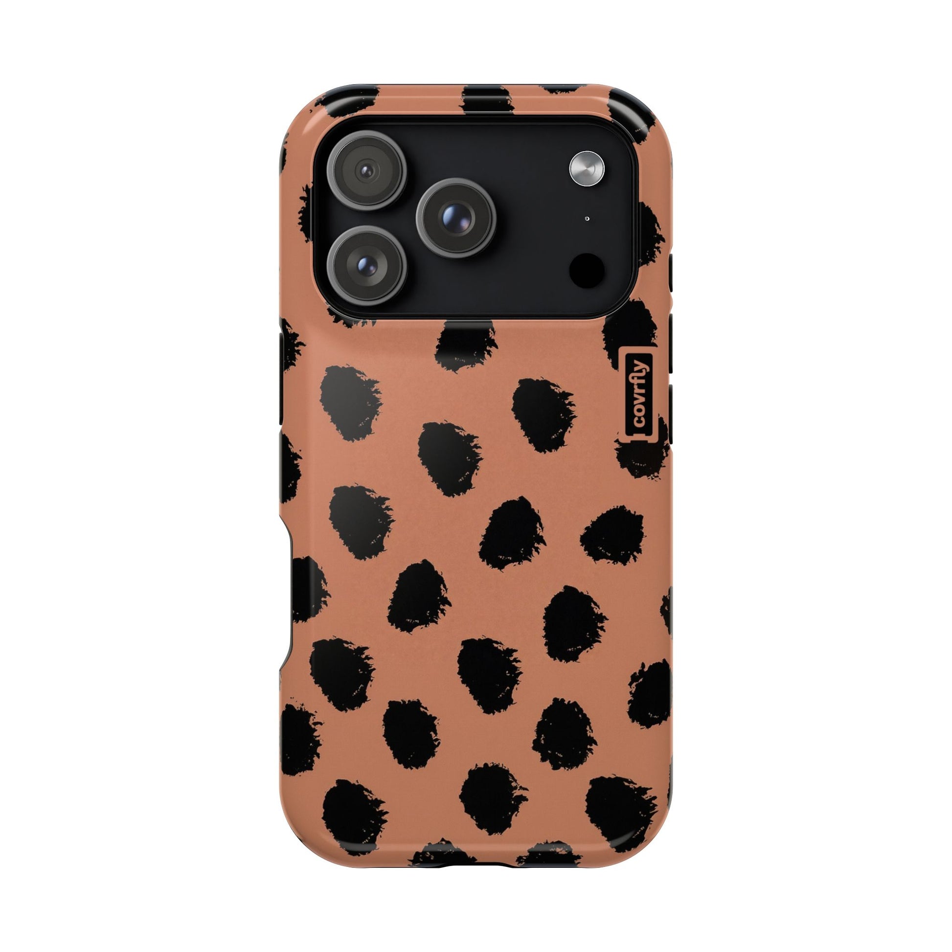 Funda Caos Terracota para iPhone 17 Pro - View 1 - Diseño Premium covrfly