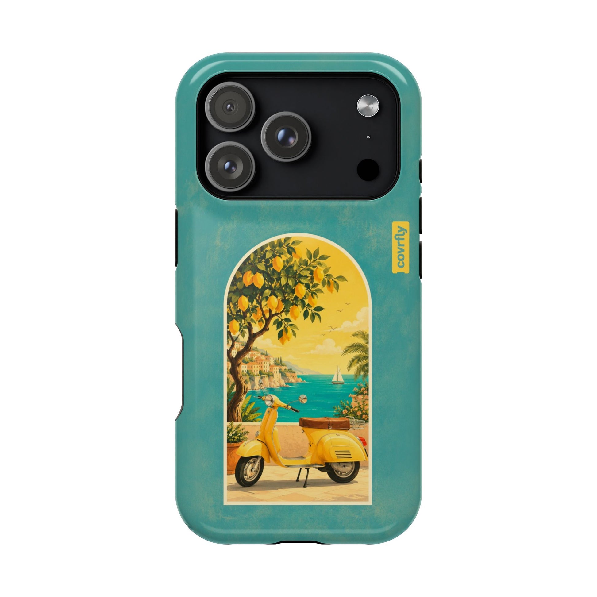 Funda Costa Quieta para iPhone 17 Pro - View 1 - Diseño Premium covrfly