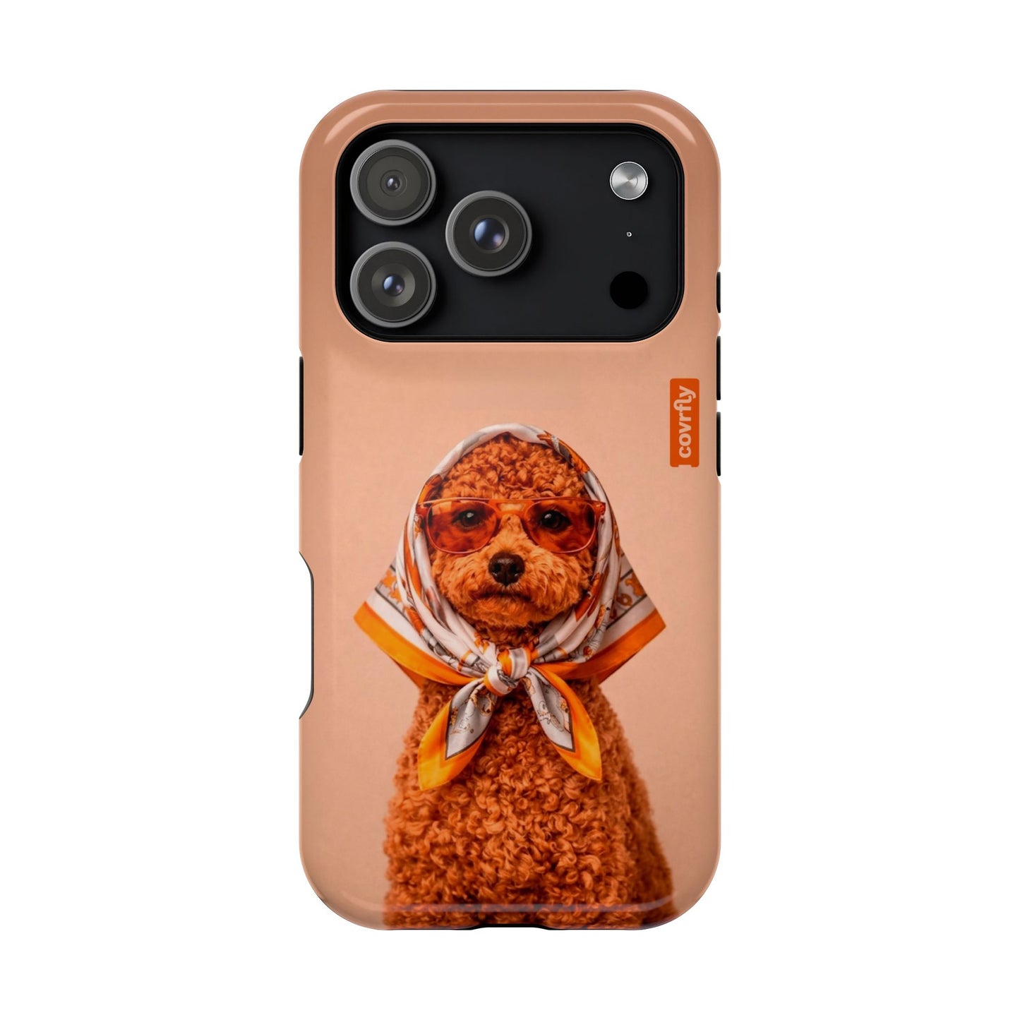 Funda Couture Pup para iPhone 17 Pro - View 1 - Diseño Premium covrfly