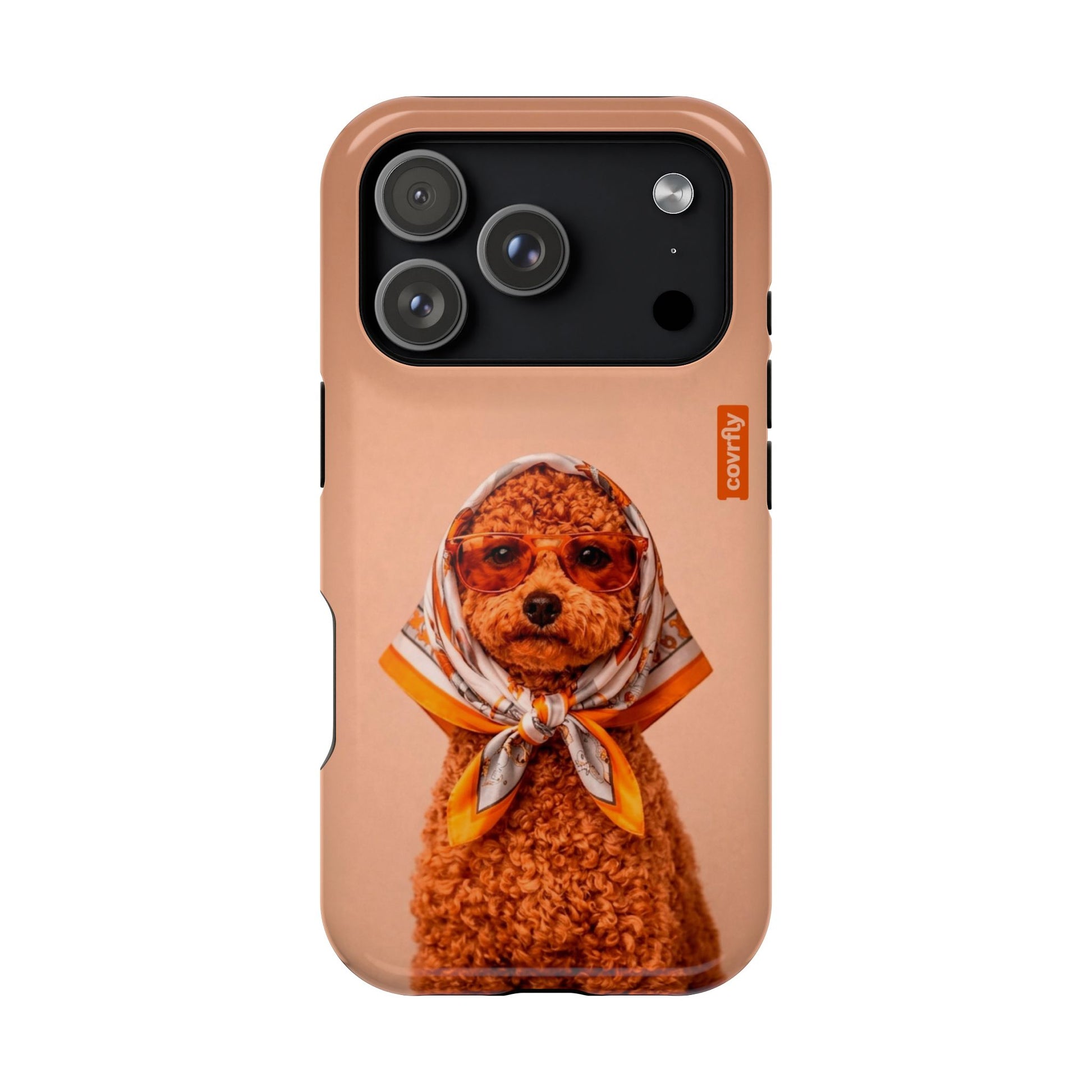 Funda Couture Pup para iPhone 17 Pro - View 1 - Diseño Premium covrfly