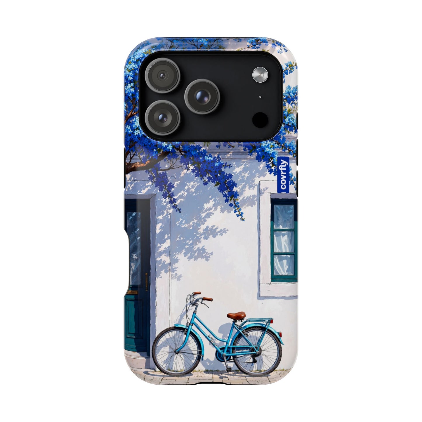 Funda Flores & Ruedas para iPhone 17 Pro - View 1 - Diseño Premium covrfly