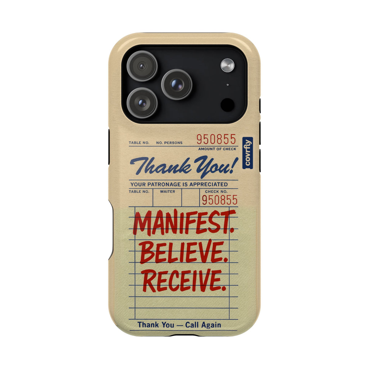 Manifest Receipt