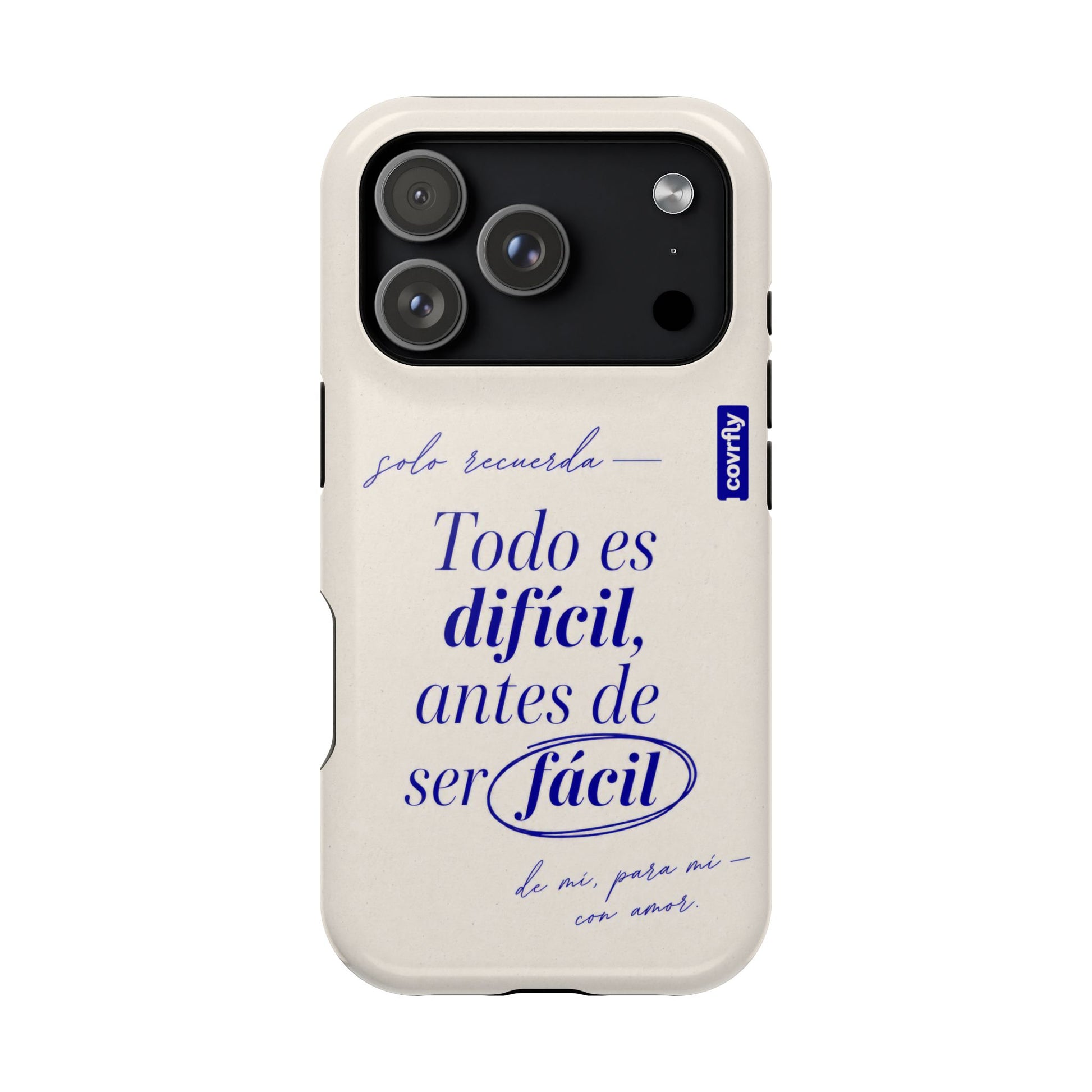 Funda Nota Propia para iPhone 17 Pro - View 1 - Diseño Premium covrfly