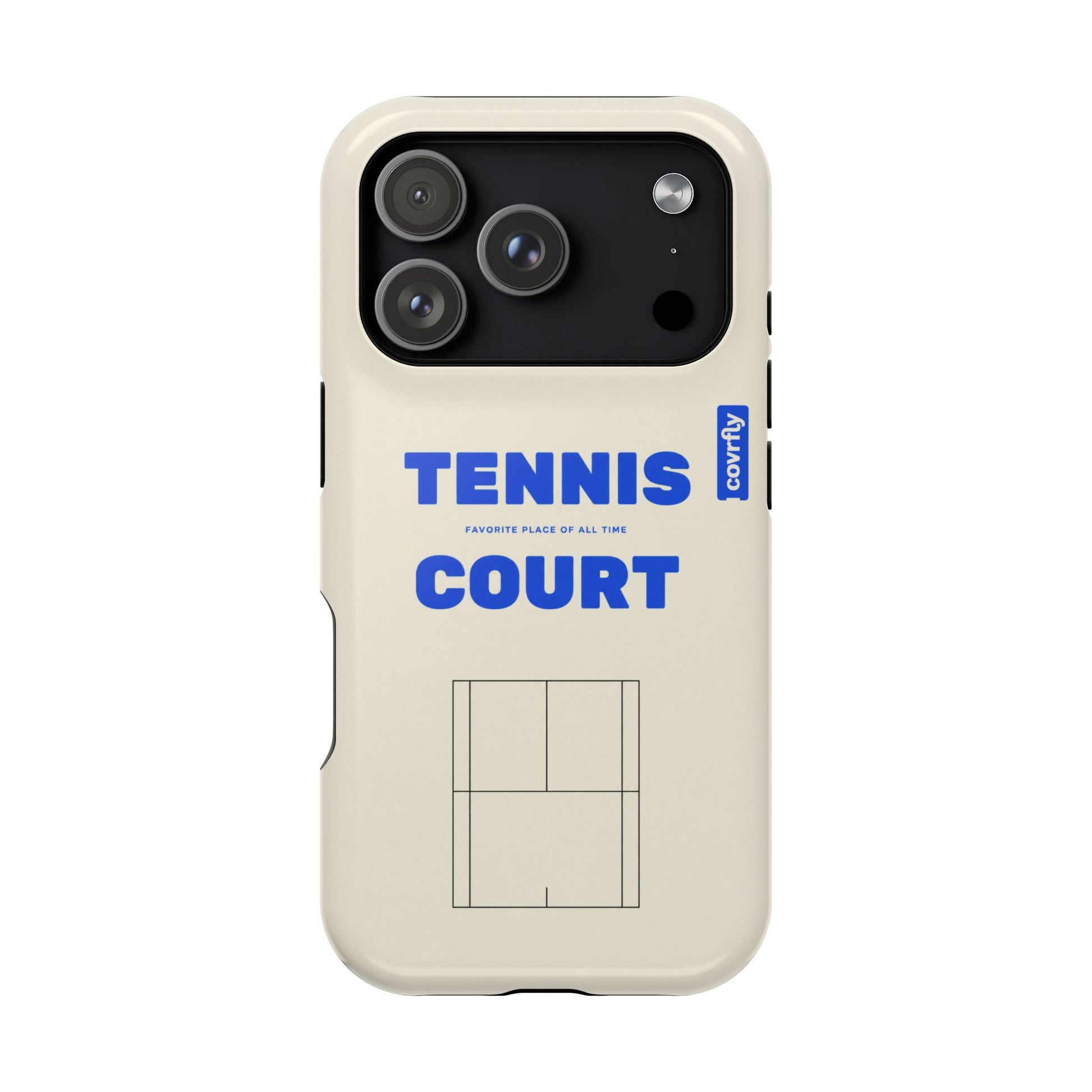 Funda Tennis Court para iPhone 17 Pro - View 1 - Diseño Premium covrfly