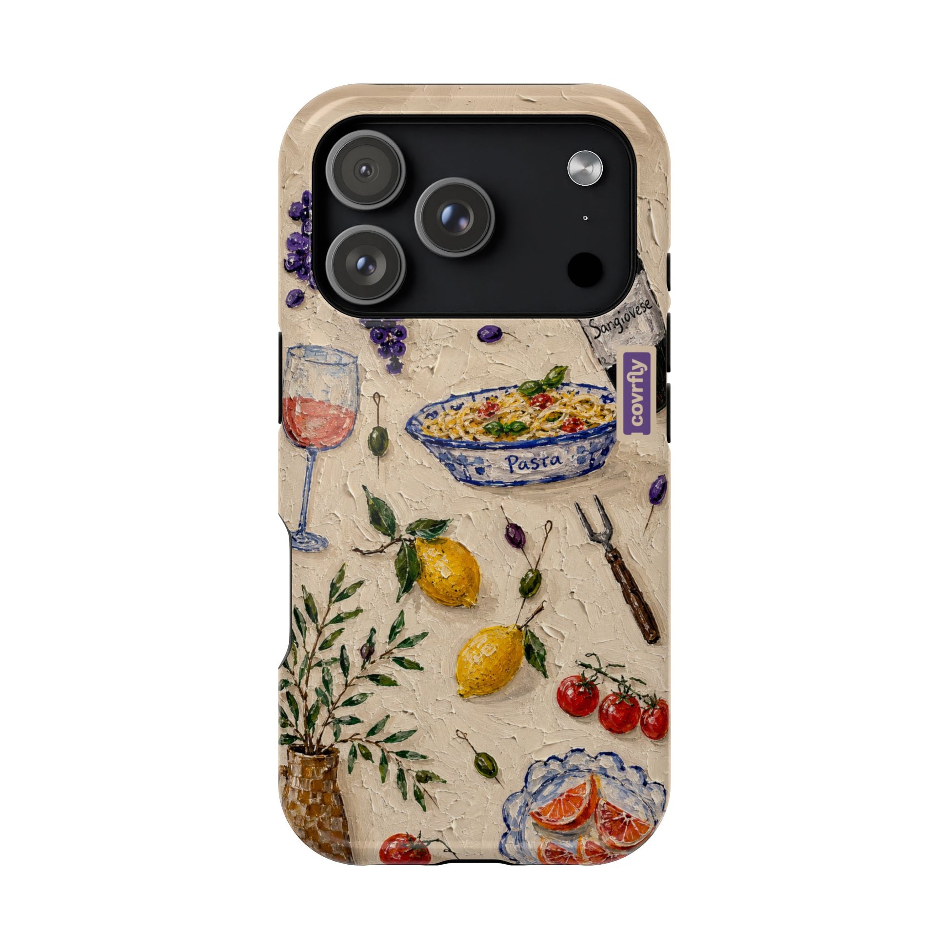 Funda Trattoria para iPhone 17 Pro - View 1 - Diseño Premium covrfly