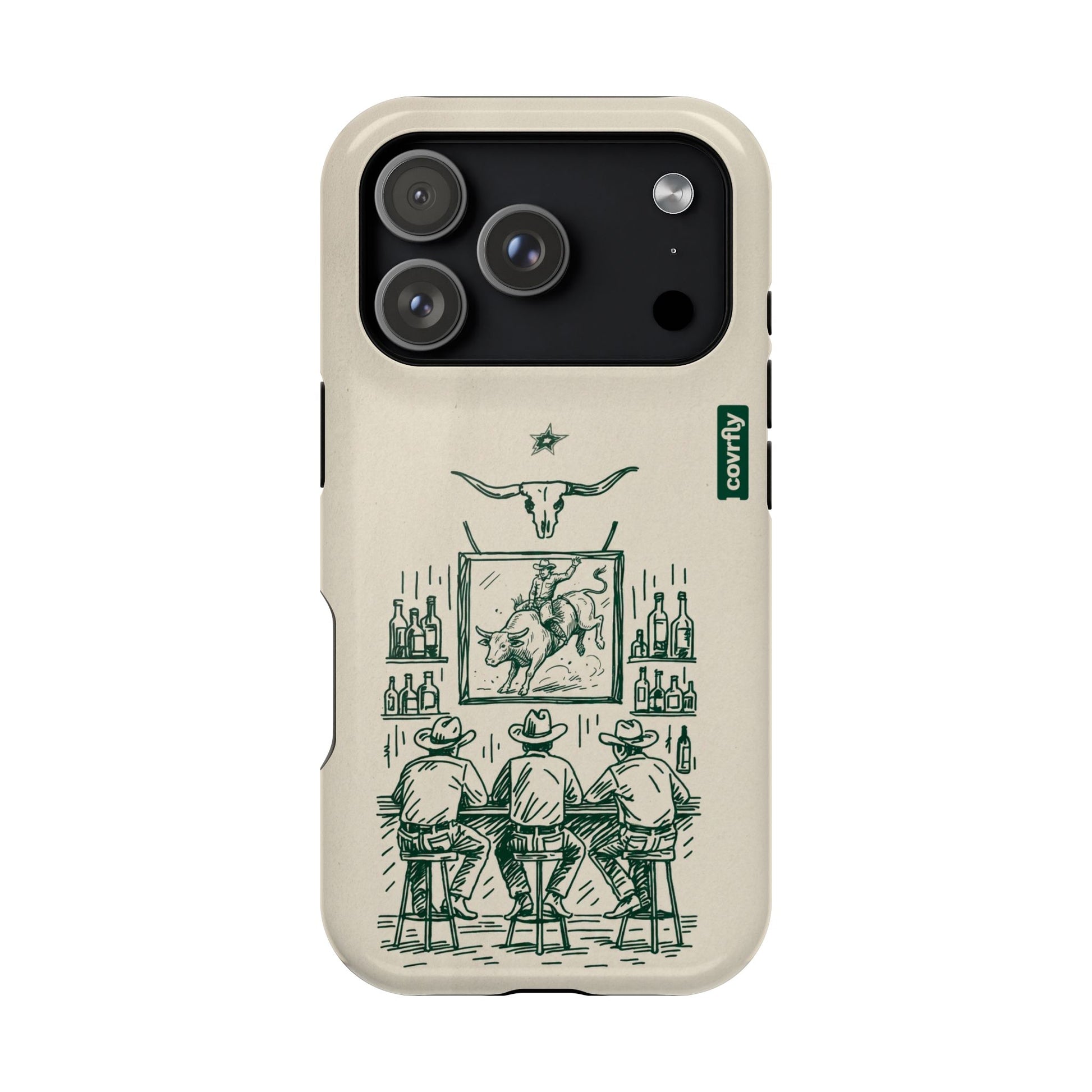 Funda Tres Sillas para iPhone 17 Pro - View 1 - Diseño Premium covrfly